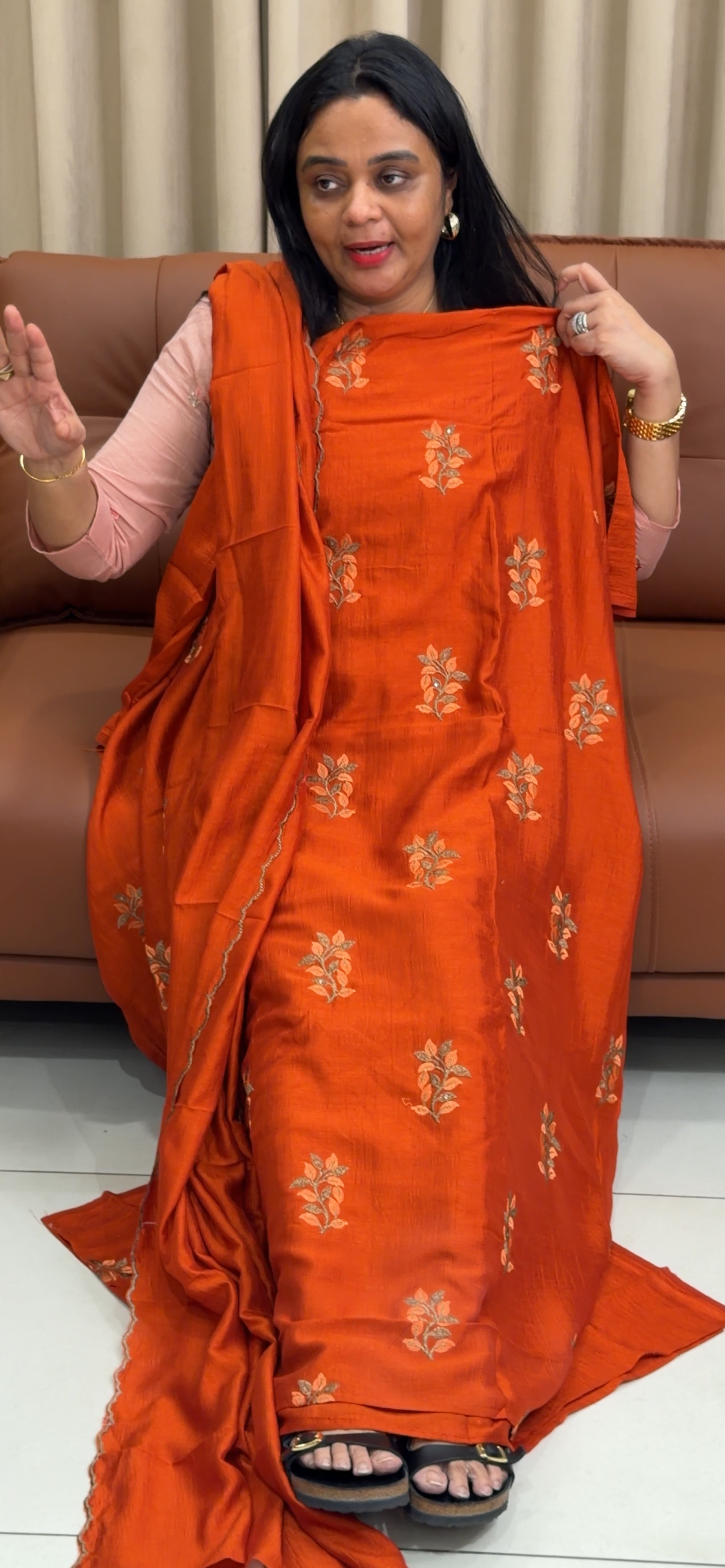 OFFER SALES UNSTITCHED SALWAR SUITS - IHA 35357