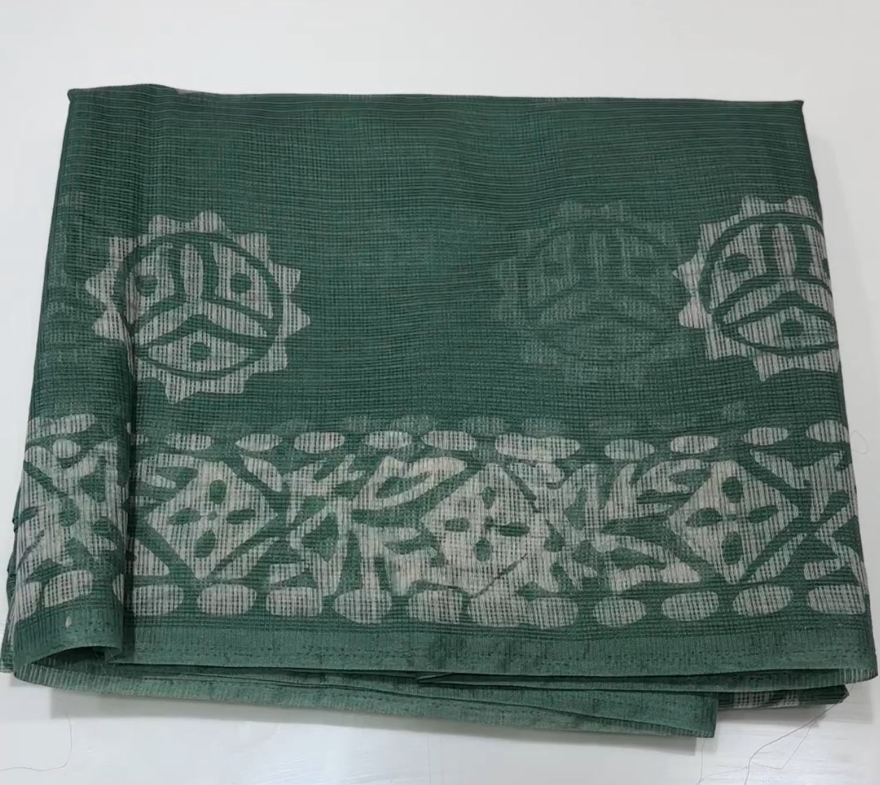 BATIK PRINTED SAREES - IHA 25088