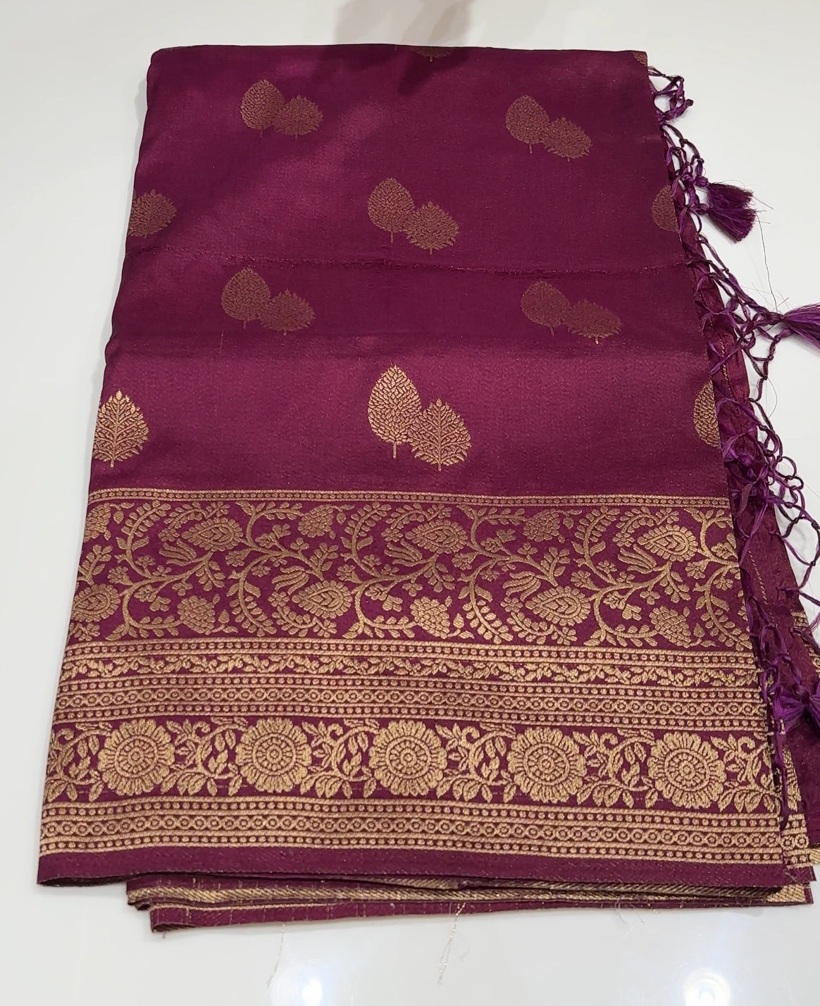 SEMI BANARASI  SAREES - IHA 18565