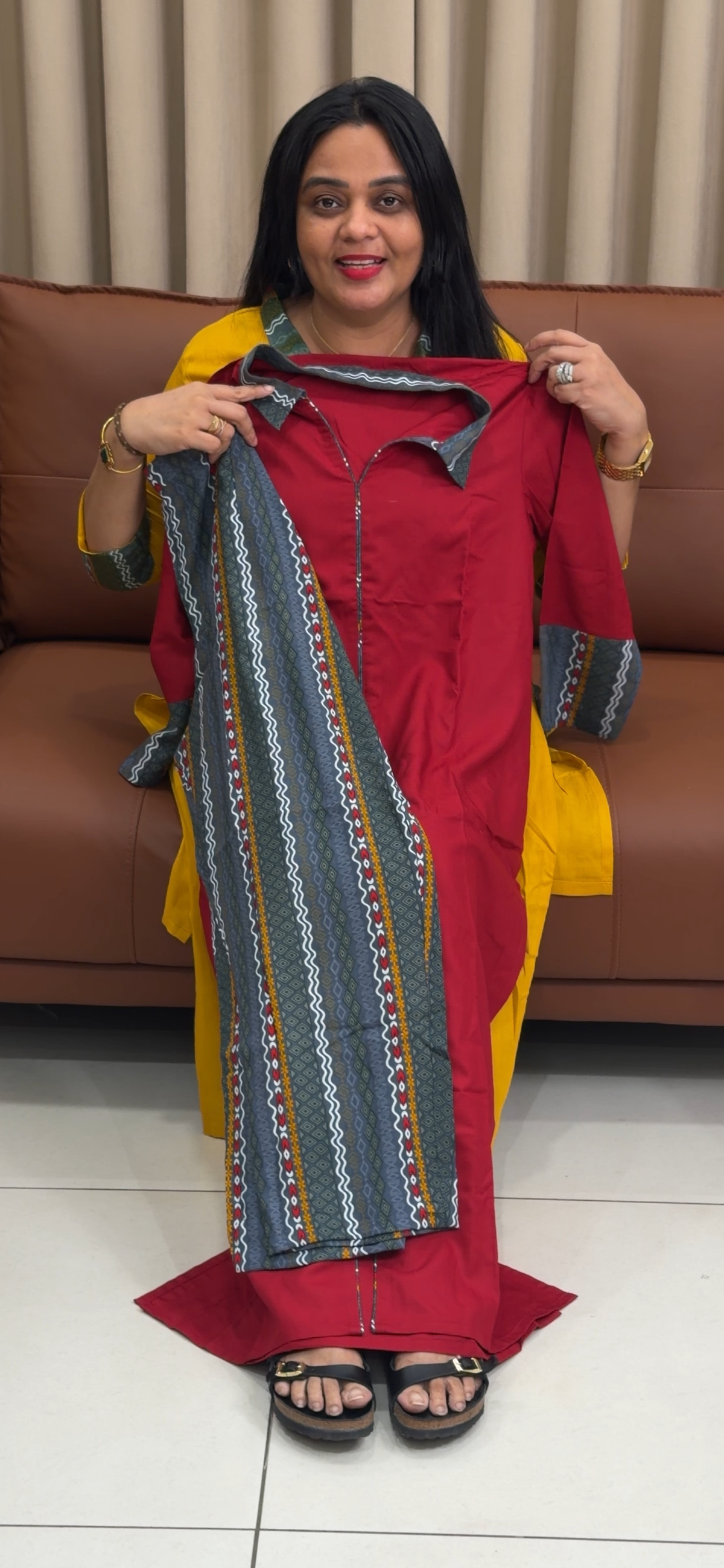 IHA'S IN-HOUSE RAYON CO-ORDS SETS - IHA 35280