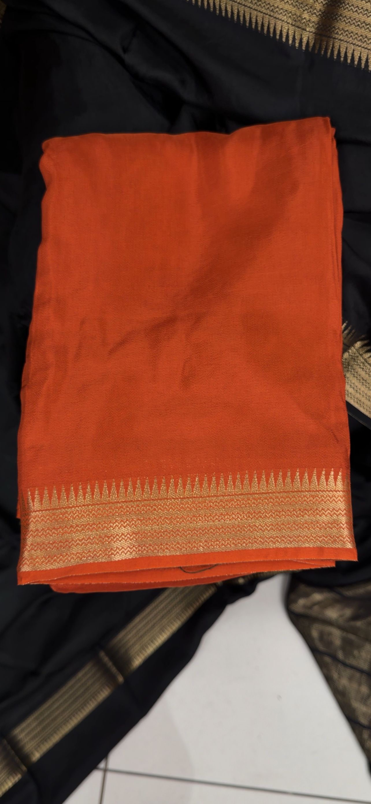 CRAPE SILK SAREES - IHA 33466