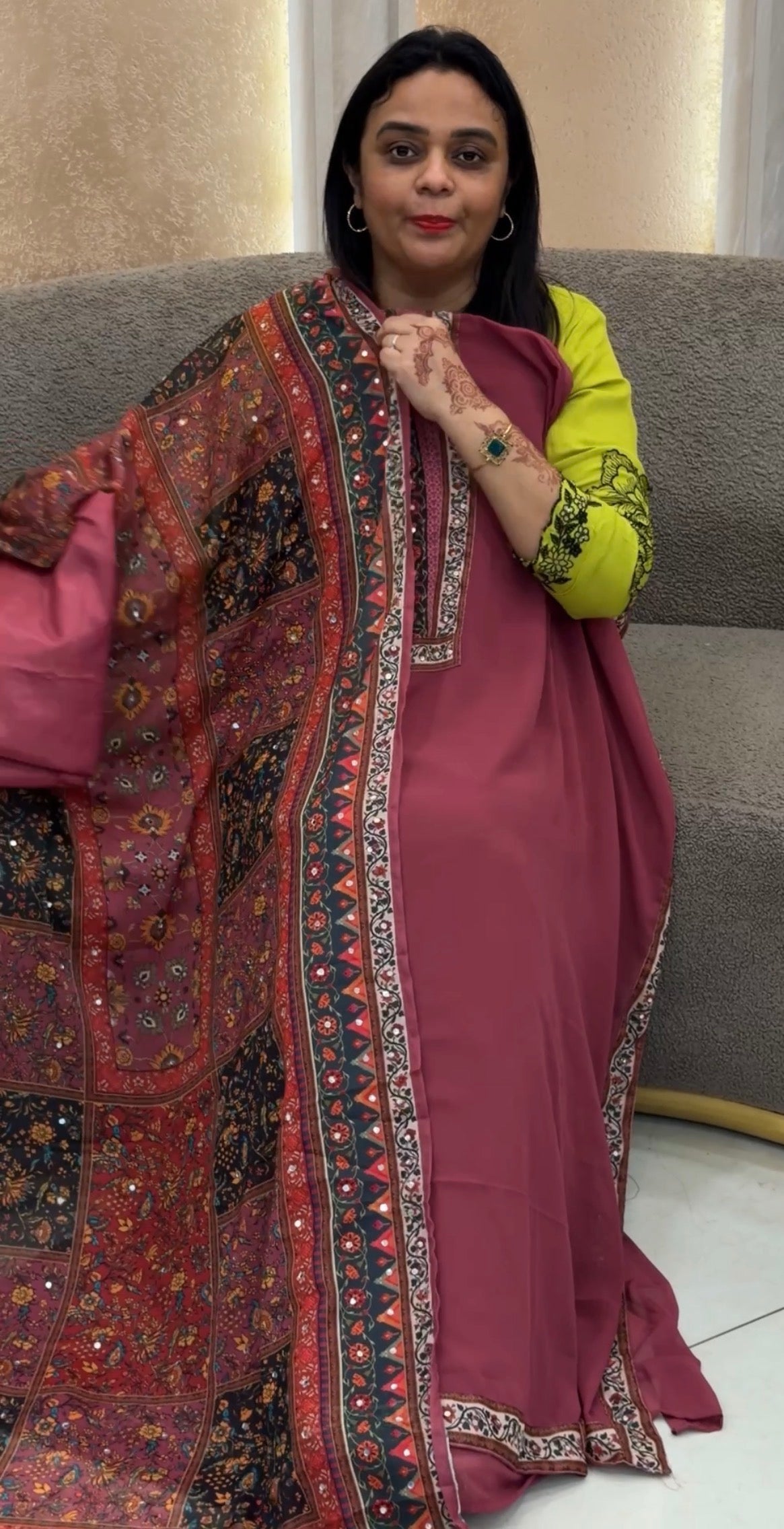 BUDGET UNSTITCHED SALWAR SUITS - IHA 33923
