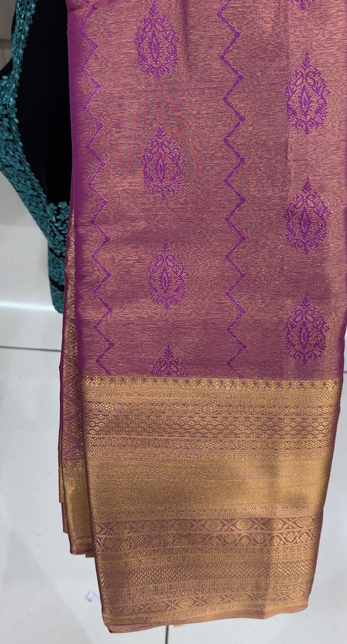 DESIGNER TISSUE KANCHIPURAM SILK SAREES - IHA 26353