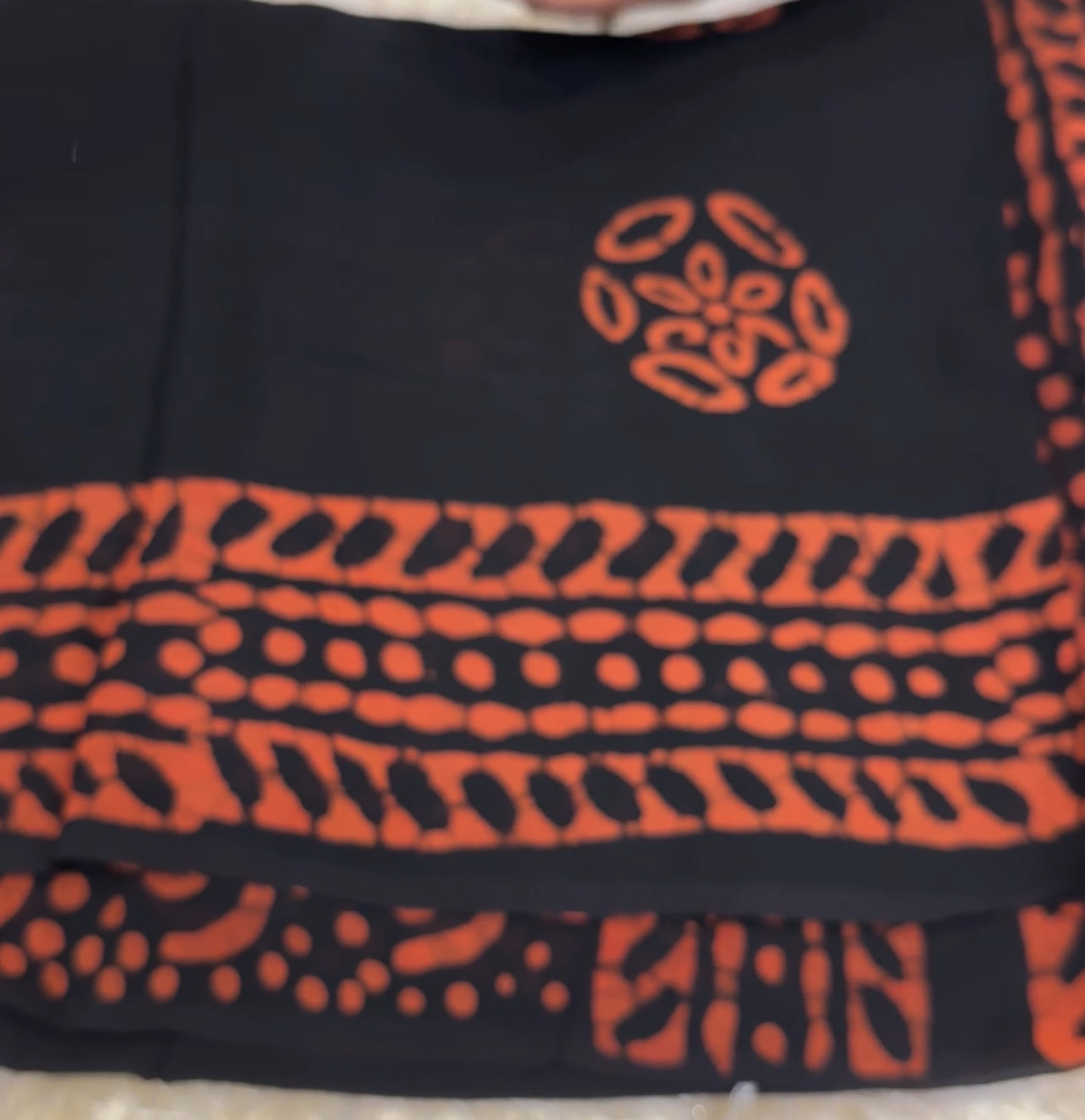 BATIK PRINTED SAREES - IHA 29249