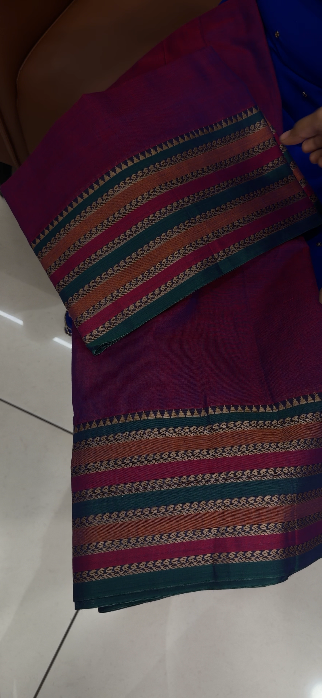 HANDLOOM UNSTITCHED  SALWAR SUITS - IHA 33771