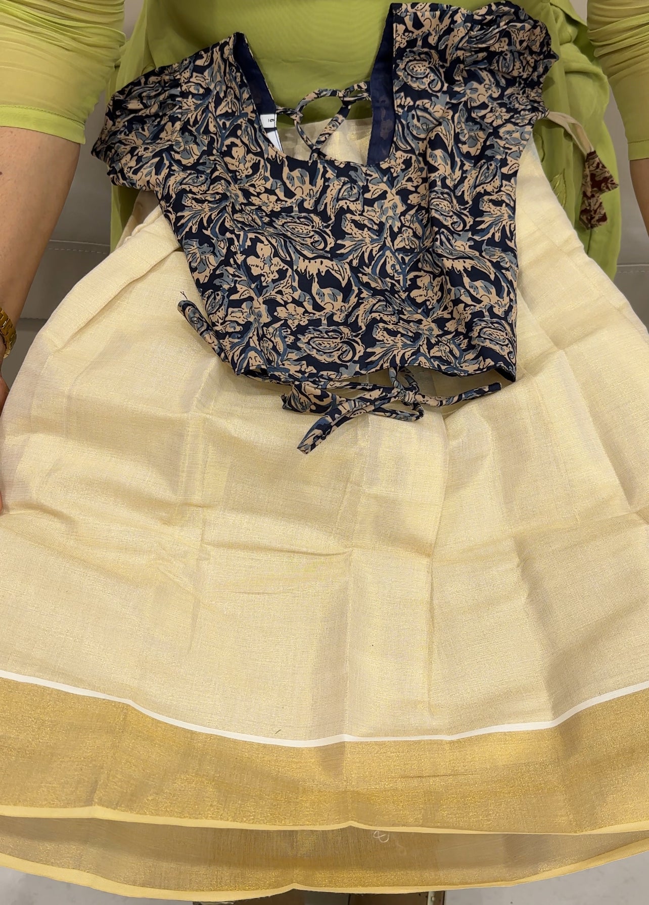 KIDS CROP TOP AND SKIRTS - IHA 25378