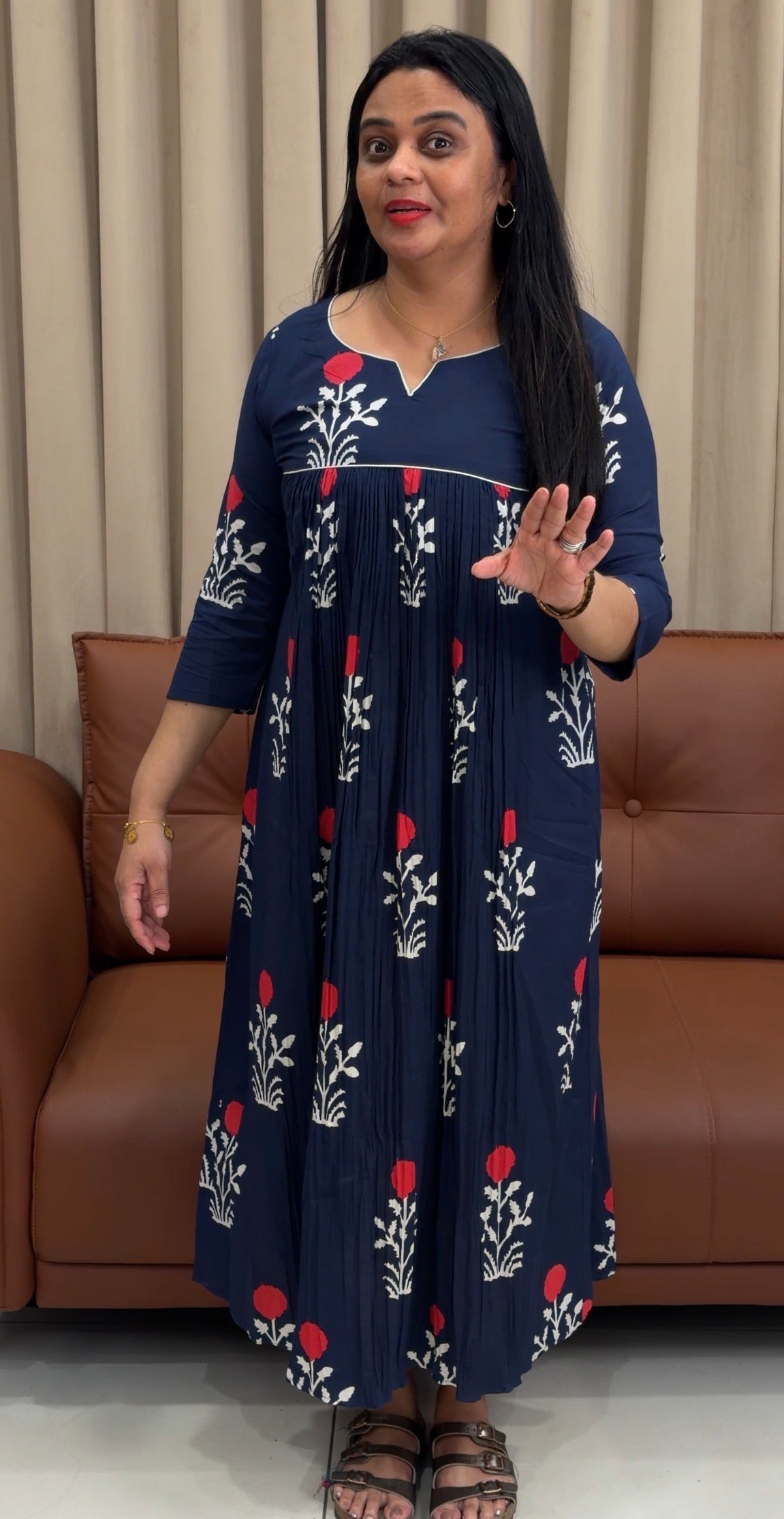 IHA'S IN-HOUSE COTTON ALINE TOPS - IHA 35824