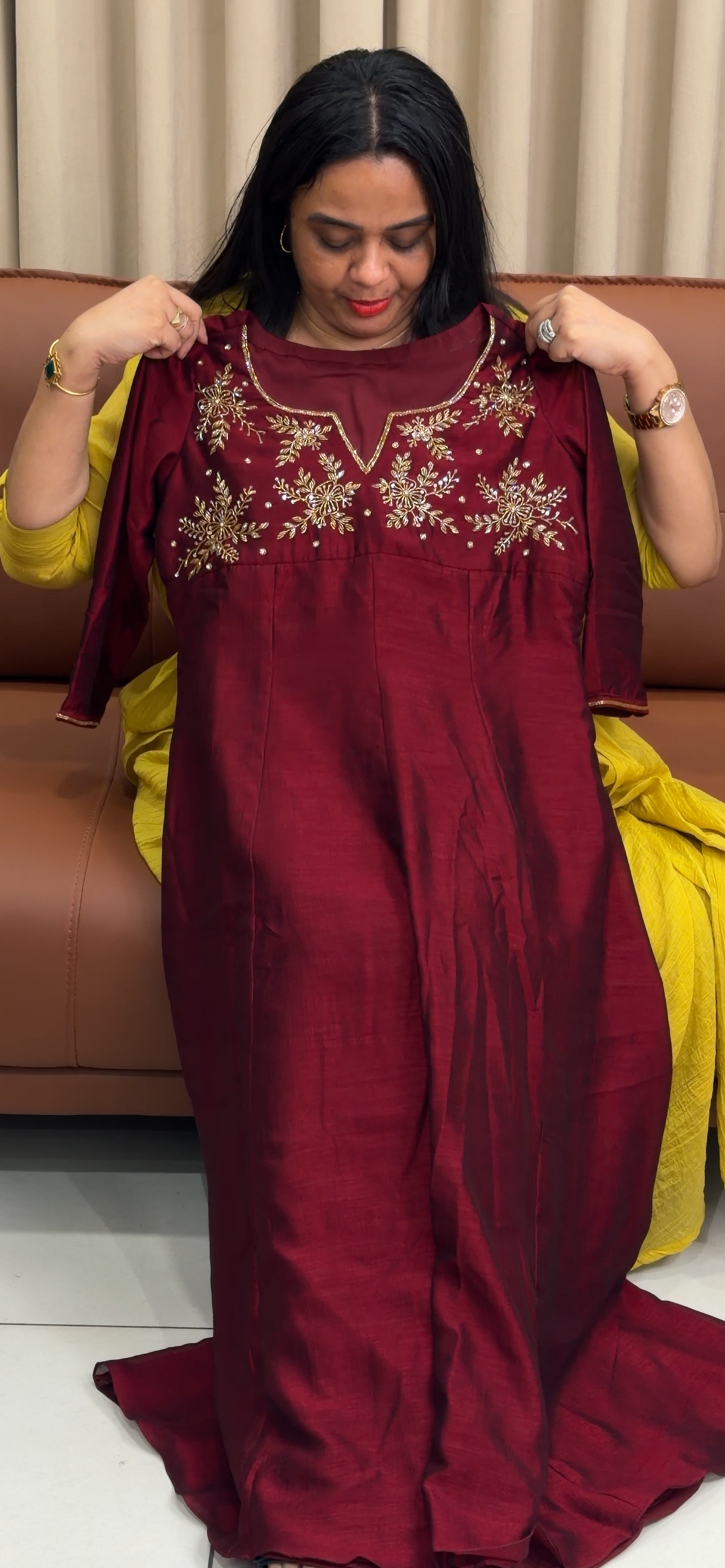IHA'S IN-HOUSE ANARKALI TOPS - IHA 35236