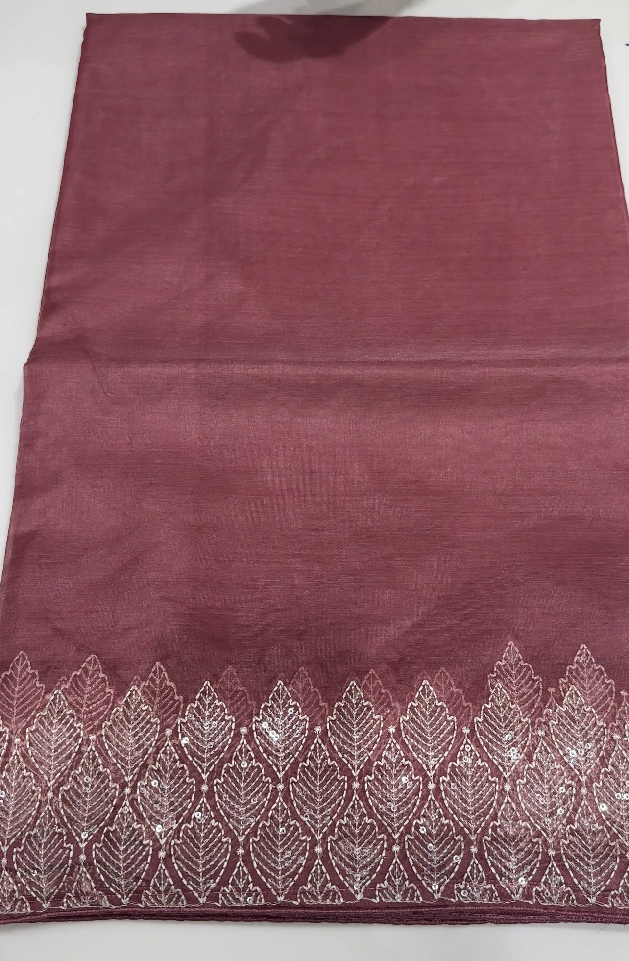 NYLON ORGANZA SAREES - IHA 27336