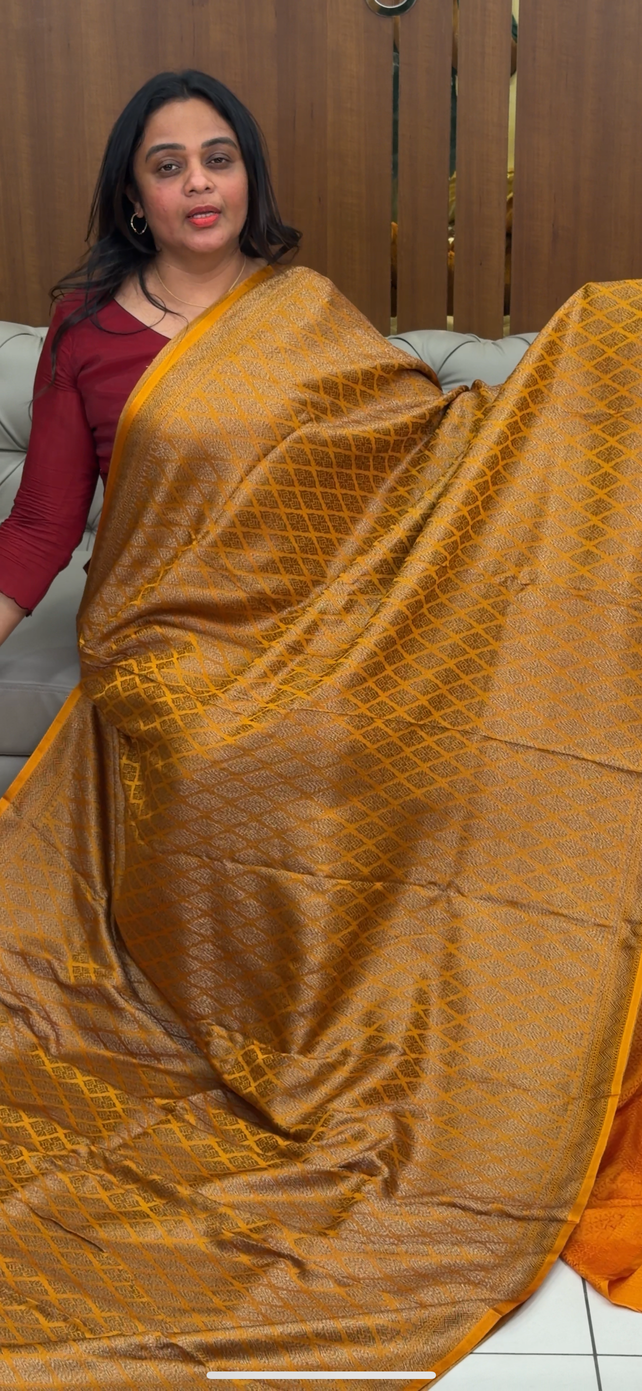 SEMI KATAN SAREES - IHA 29853