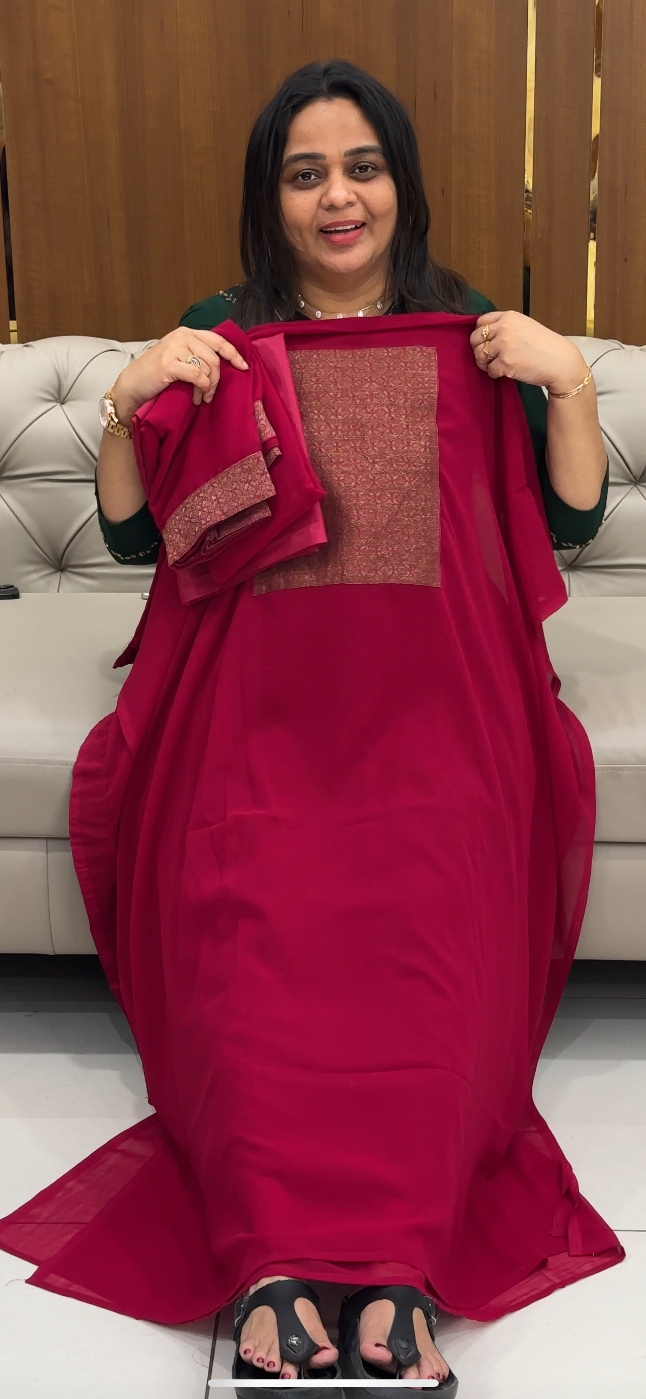 BUDGET BUY UNSTITCHED SALWAR SUITS - IHA 28551