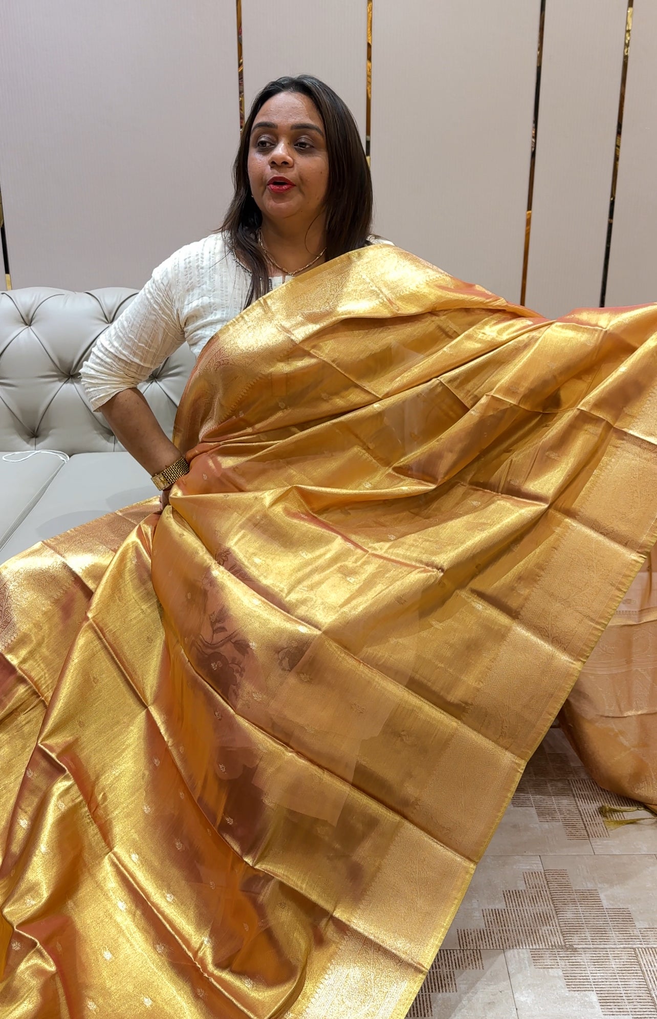 TISSUE SAREES - IHA 21768