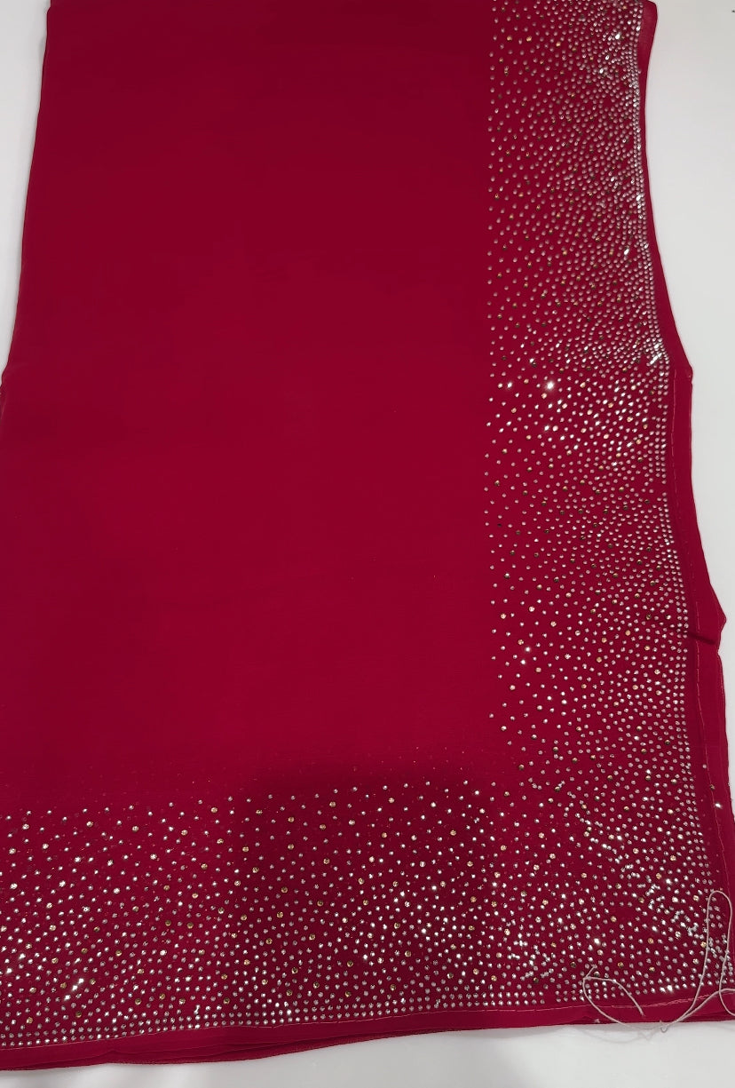 BUDGET BUY GEORGETTE SAREES - IHA 27118