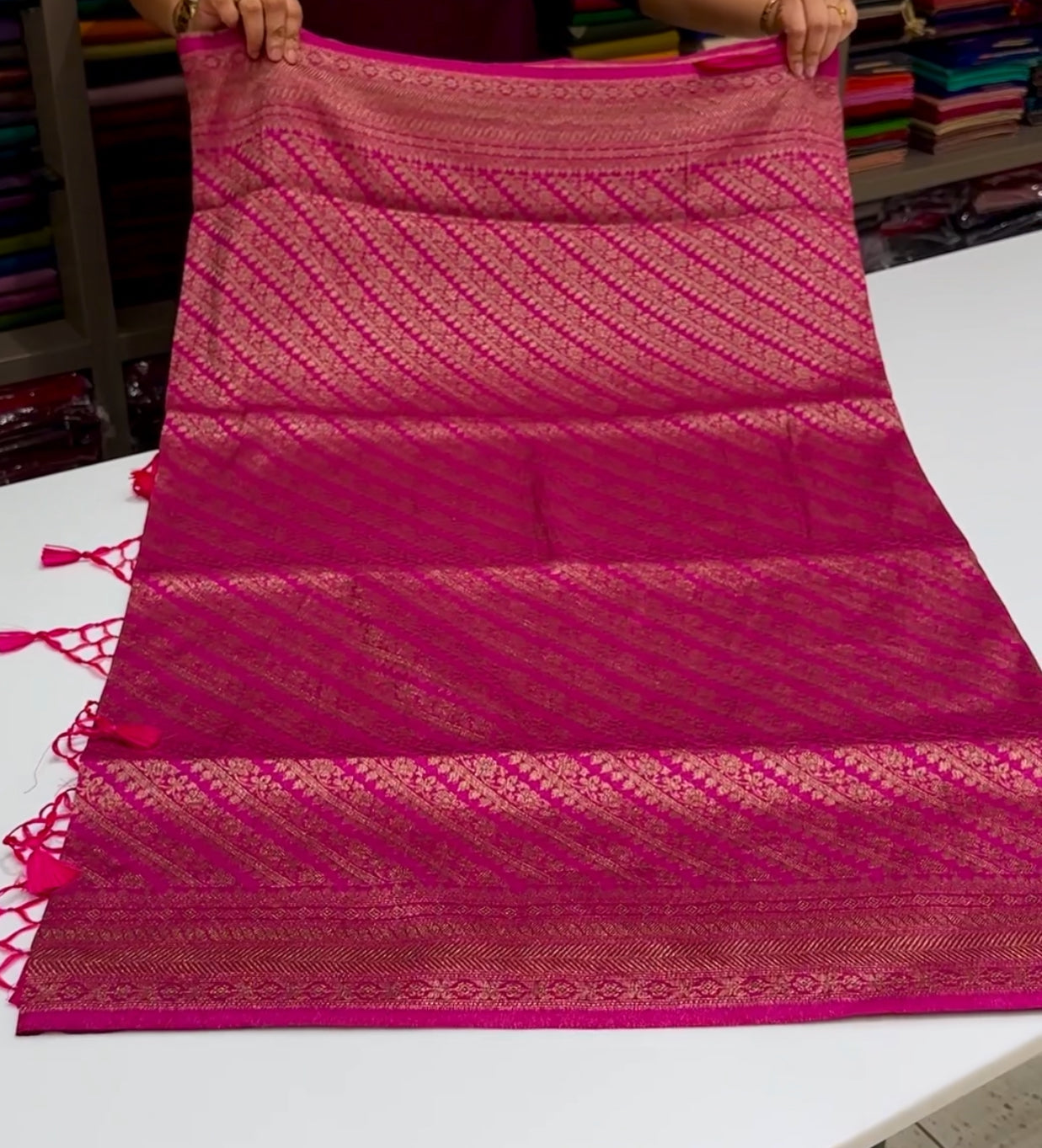 SEMI KATAN SAREES - IHA 15249