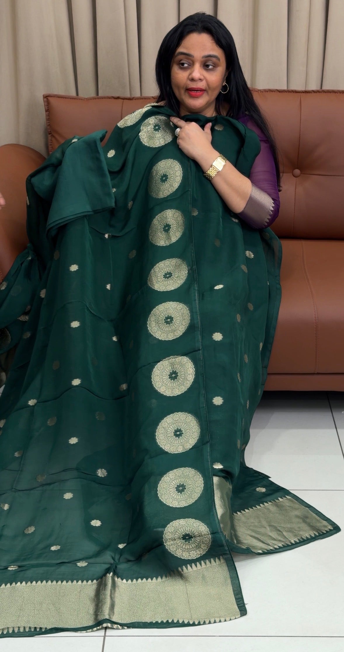 OGANZA BANARASI UNSTITCHED SALWAR SUITS - IHA 35738