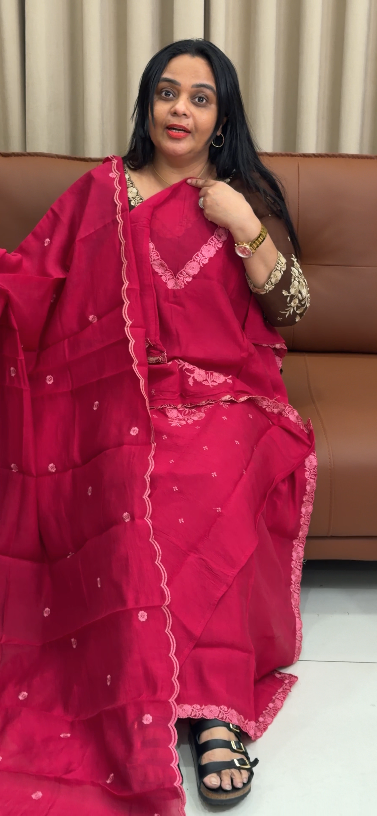 FORWARD LINEN UNSTITCHED SALWAR SUITS - IHA 35241