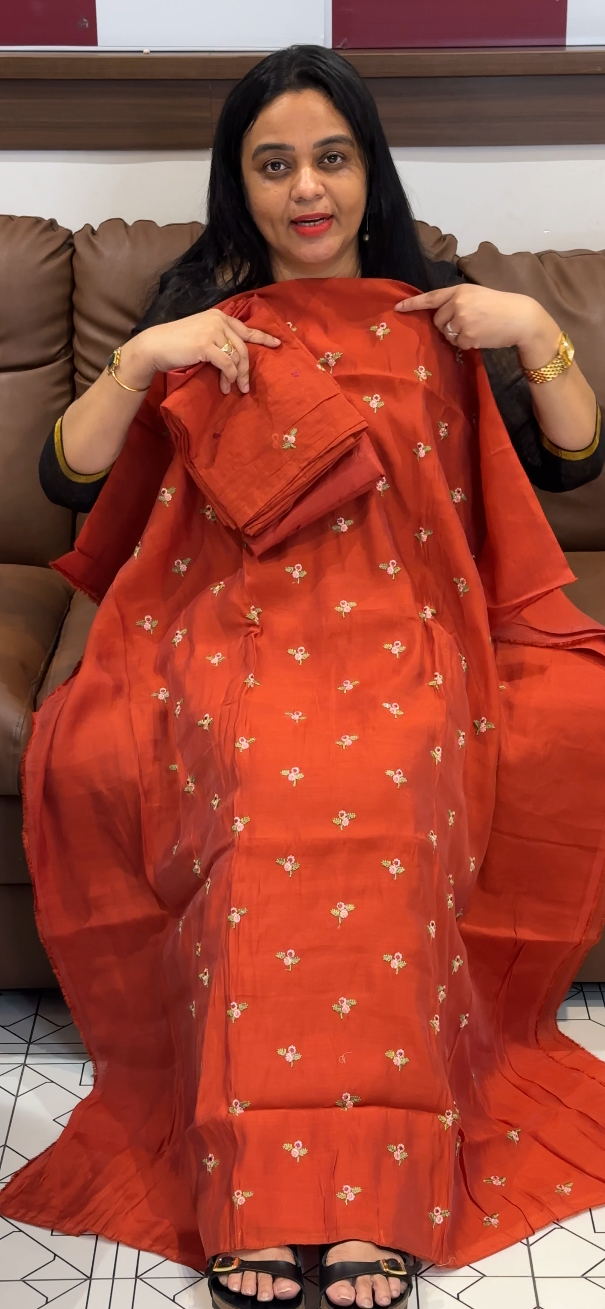 OFFER SALES UNSTITCHED SALWAR SUITS - IHA 35484