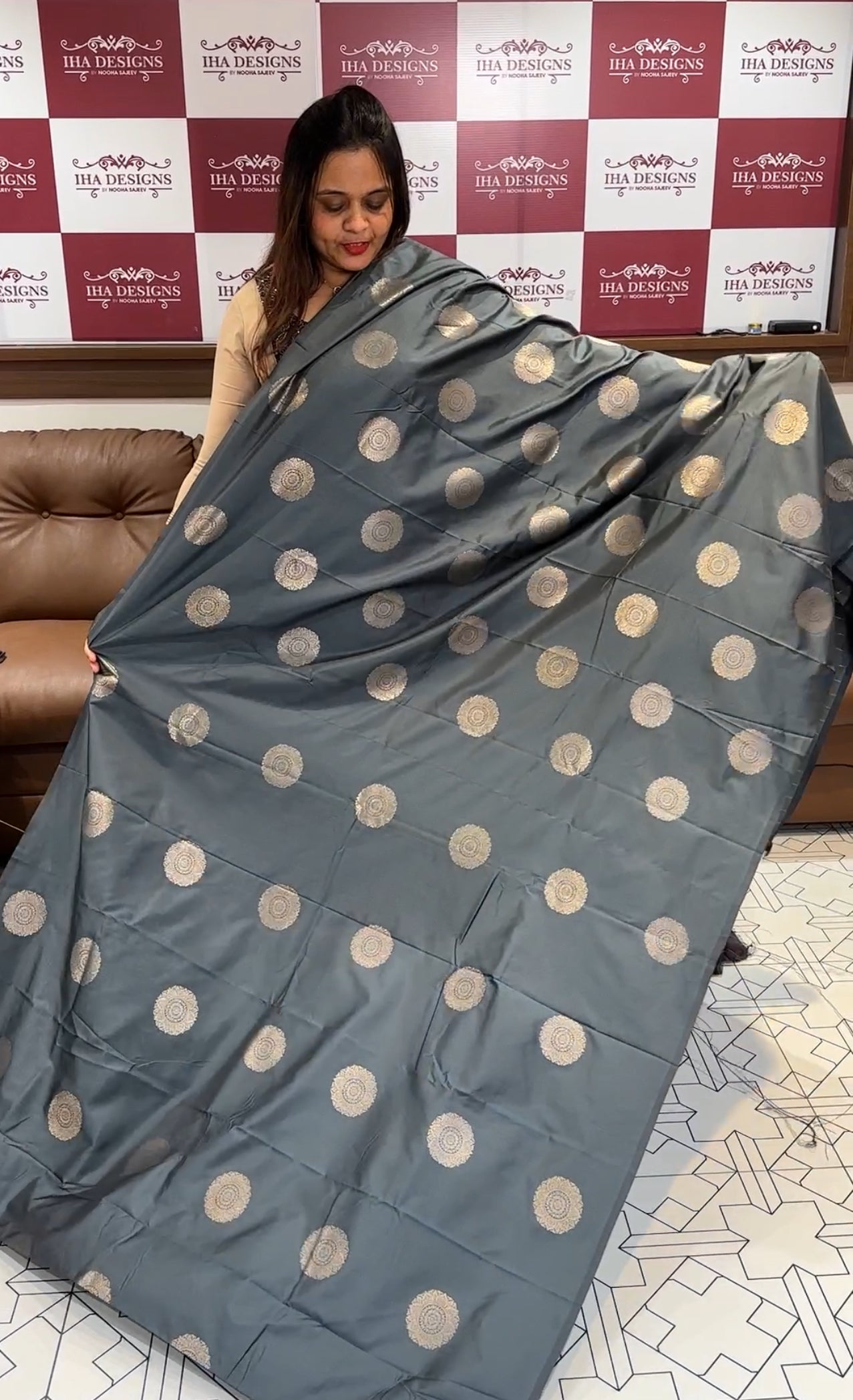 SEMI SOFT SILK SAREE - IHA 14771