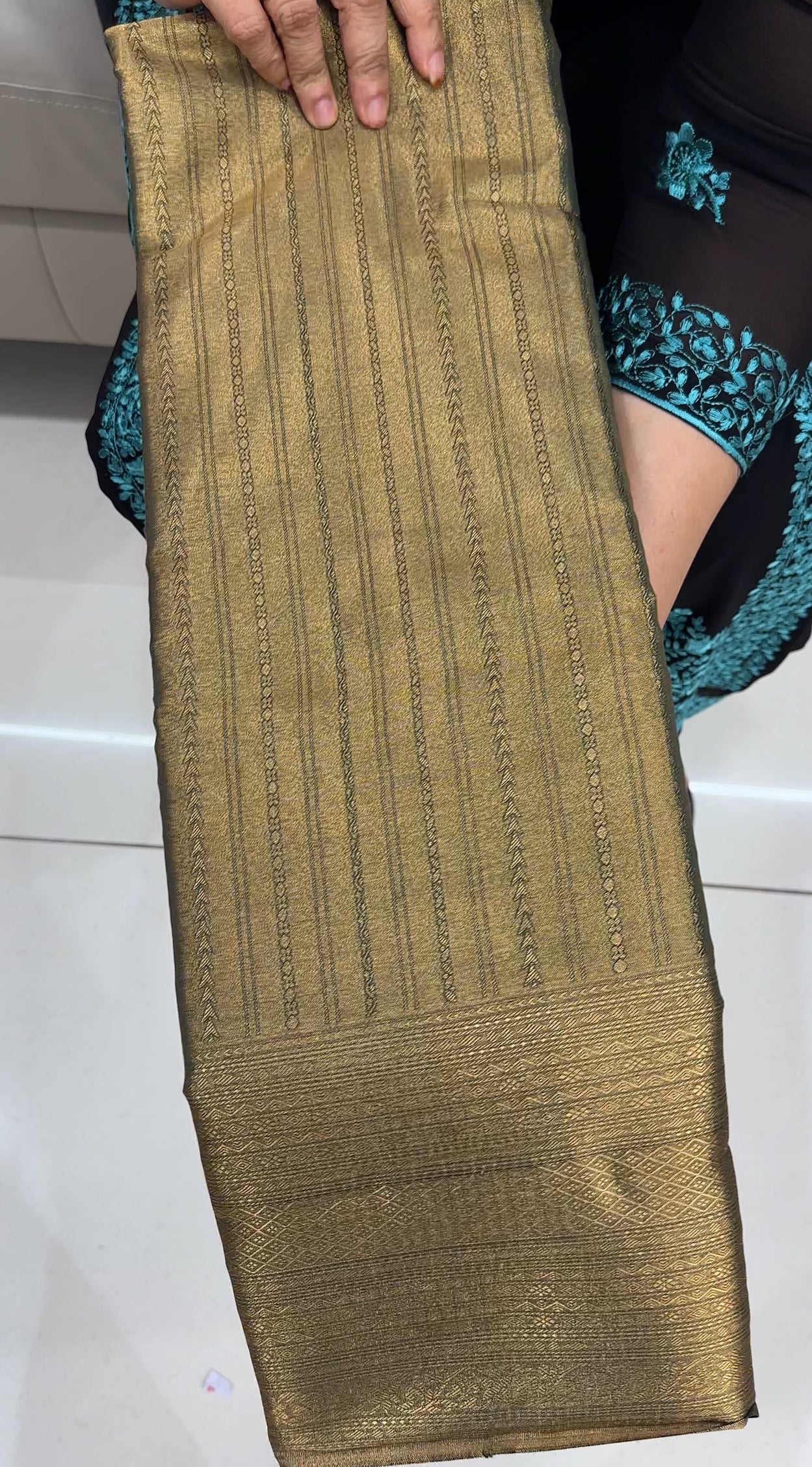 DESIGNER TISSUE KANCHIPURAM SILK SAREES - IHA 26353