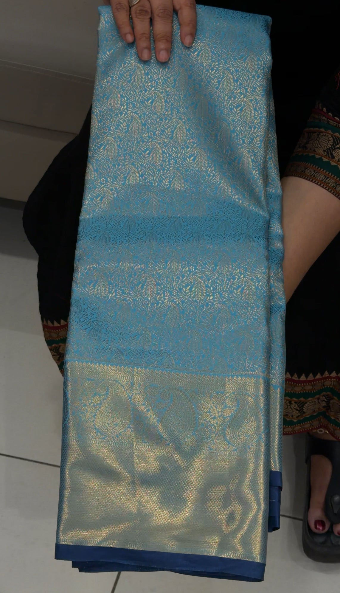 DESIGNER BROCADE SAREES - IHA 28698