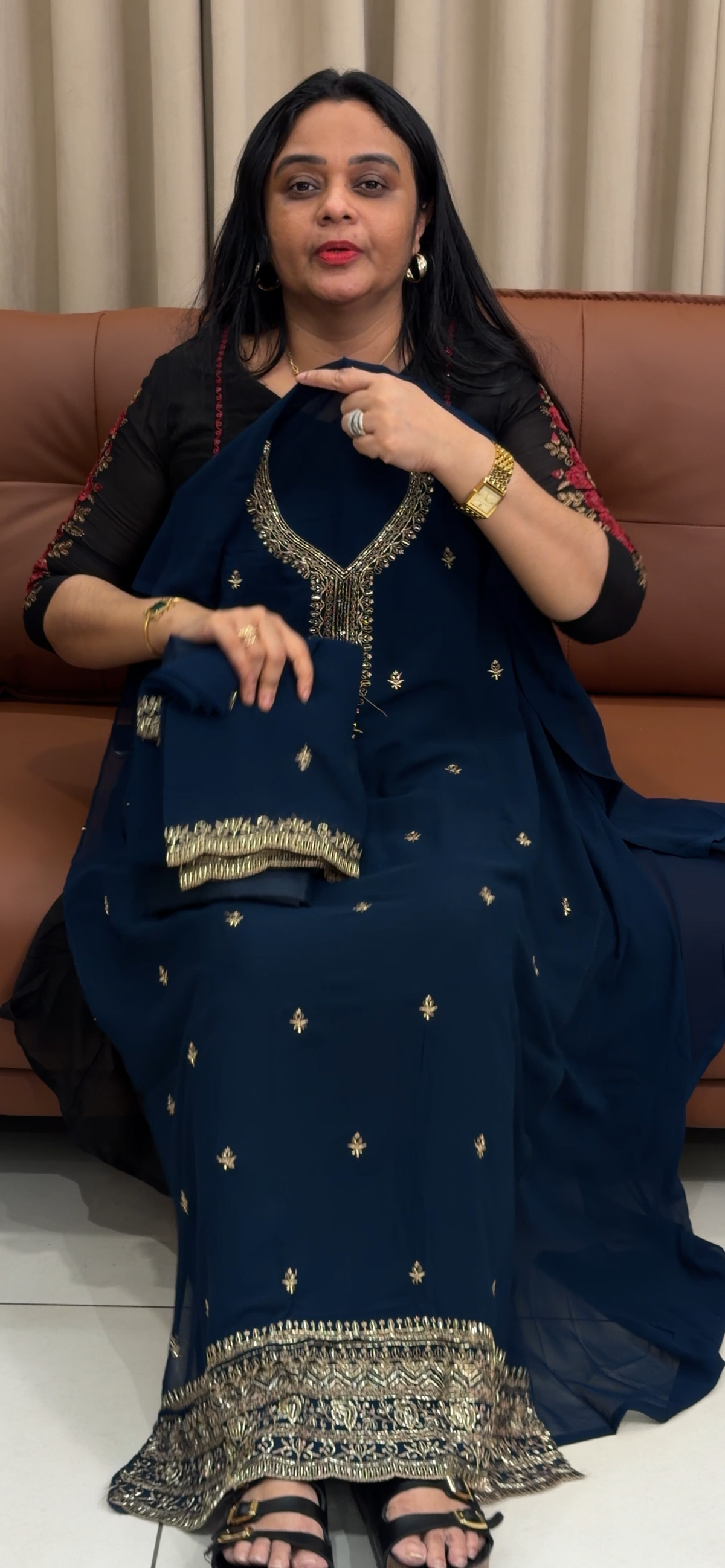 OFFER SALES UNSTITCHED SALWAR SUITS - IHA 35353