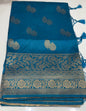 SEMI BANARASI  SAREES - IHA 18565