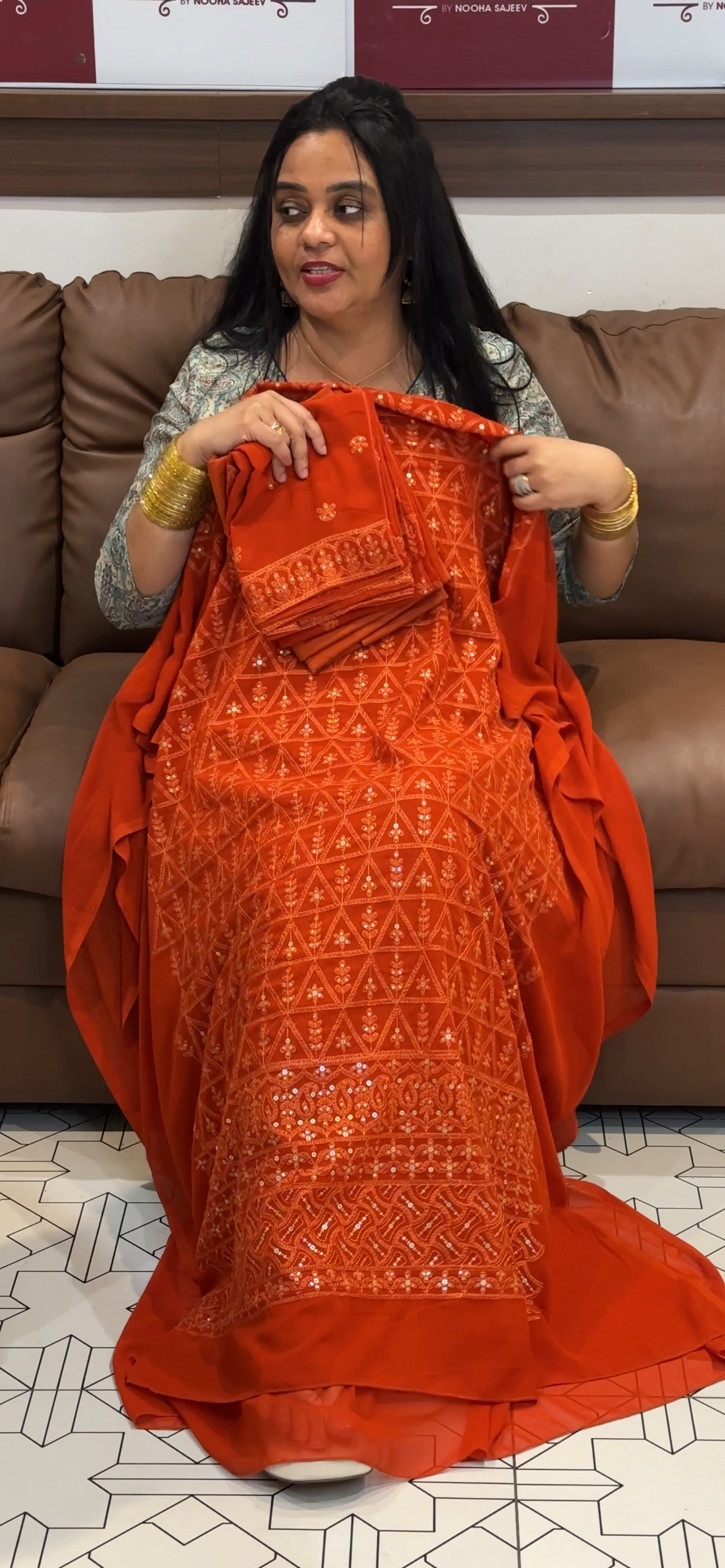 OFFER SALES UNSTITCHED SALWAR SUITS - IHA 34976