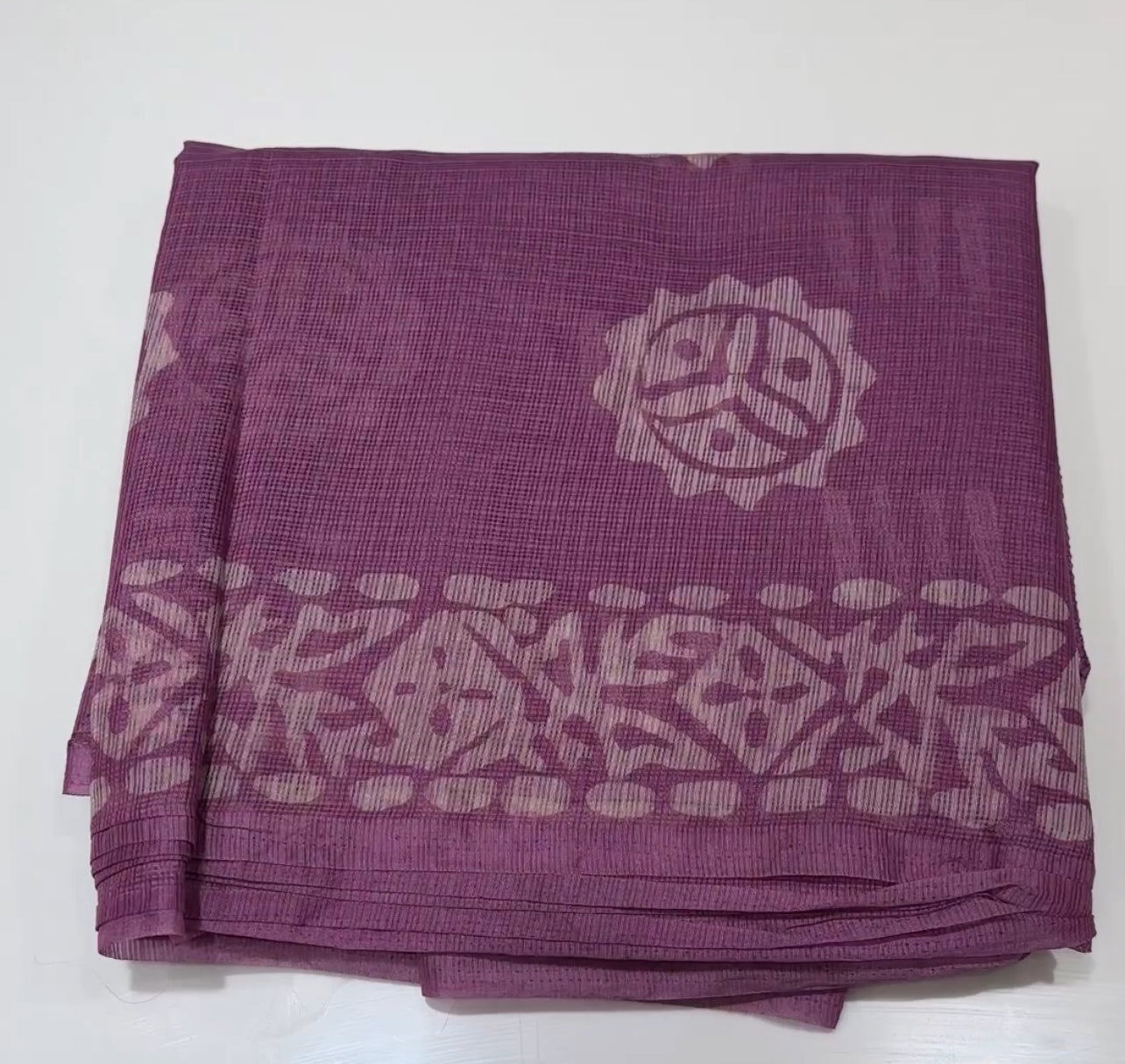 BATIK PRINTED SAREES - IHA 25088