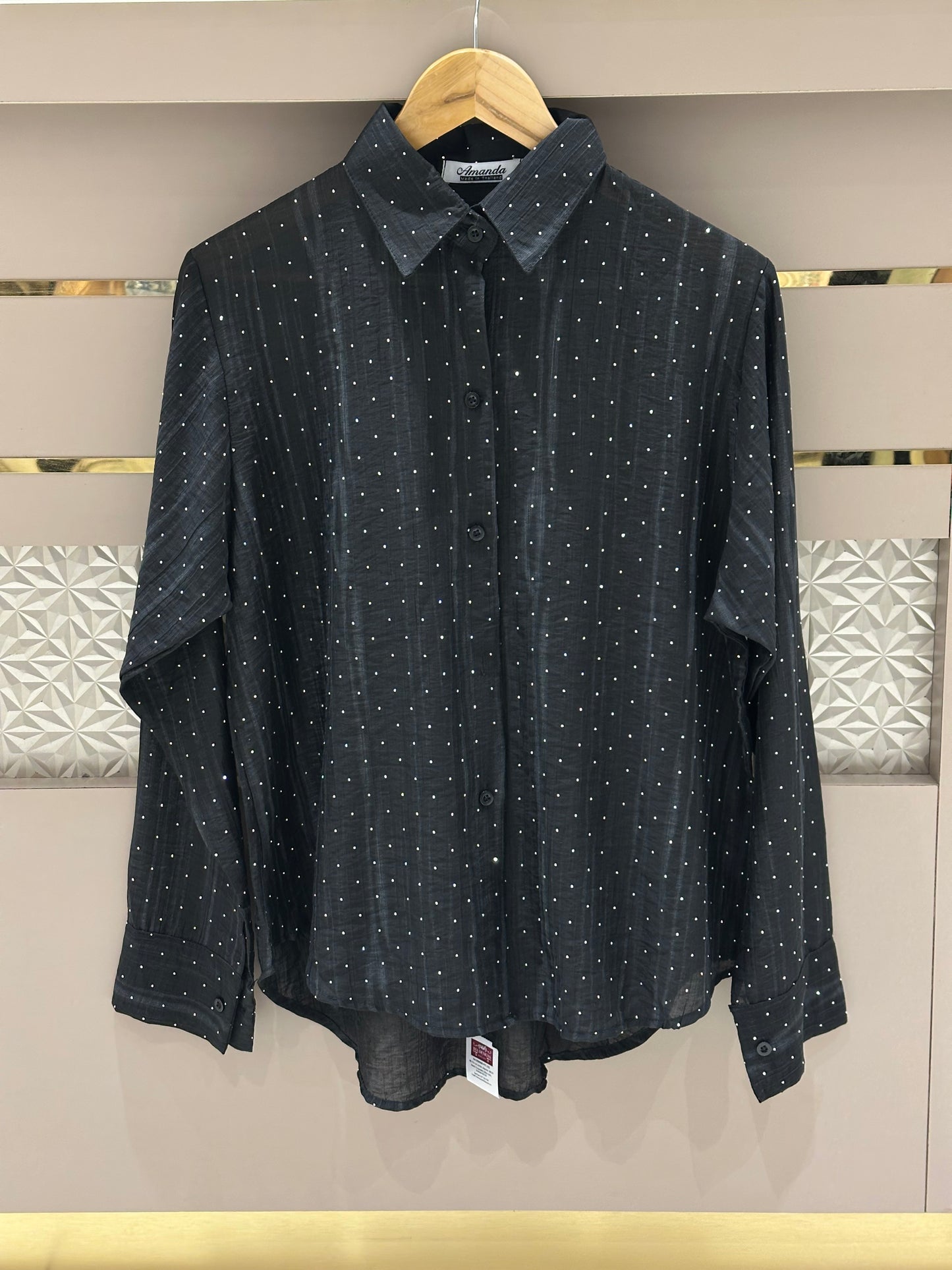 INDO WESTERN SHORT TOP - IHA 24387