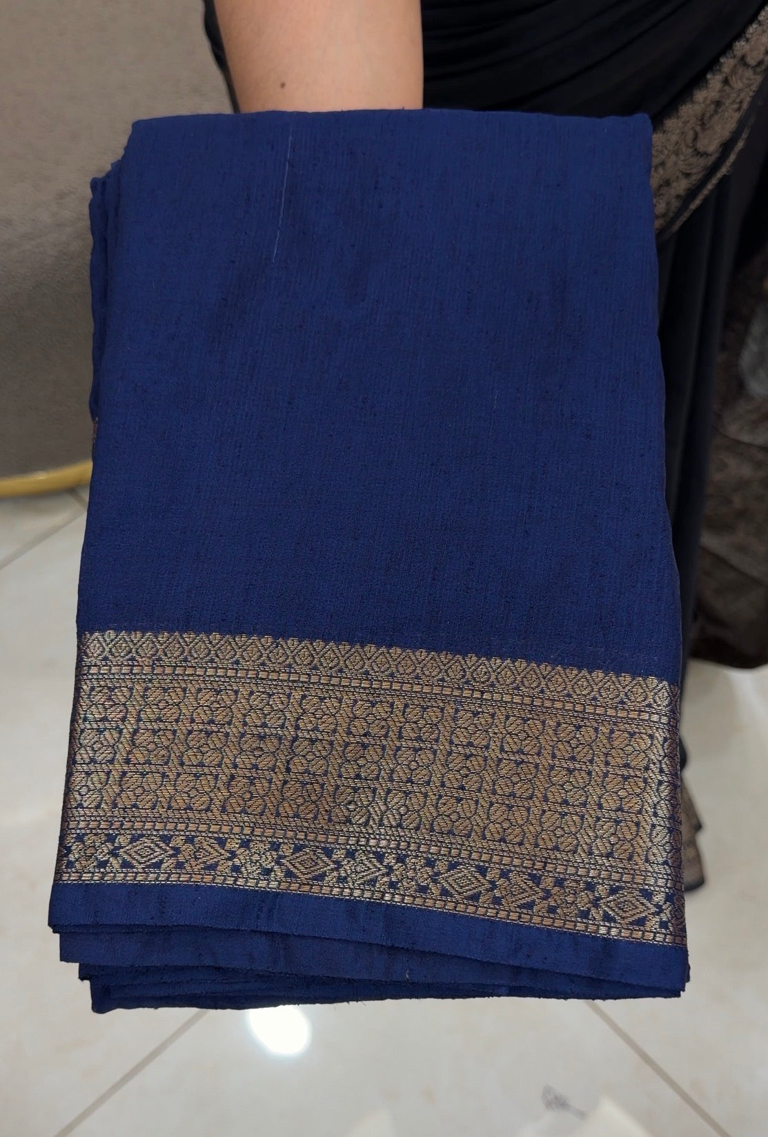 SEMI BANARASI SAREES - IHA 33214