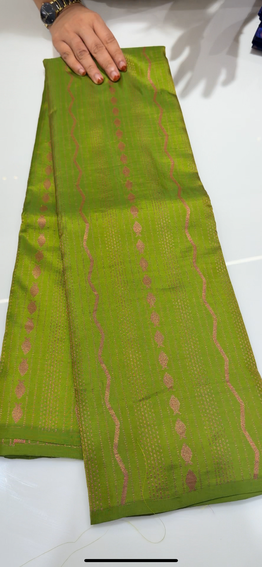 HANDLOOM SOFT SILK SAREES - IHA 32551