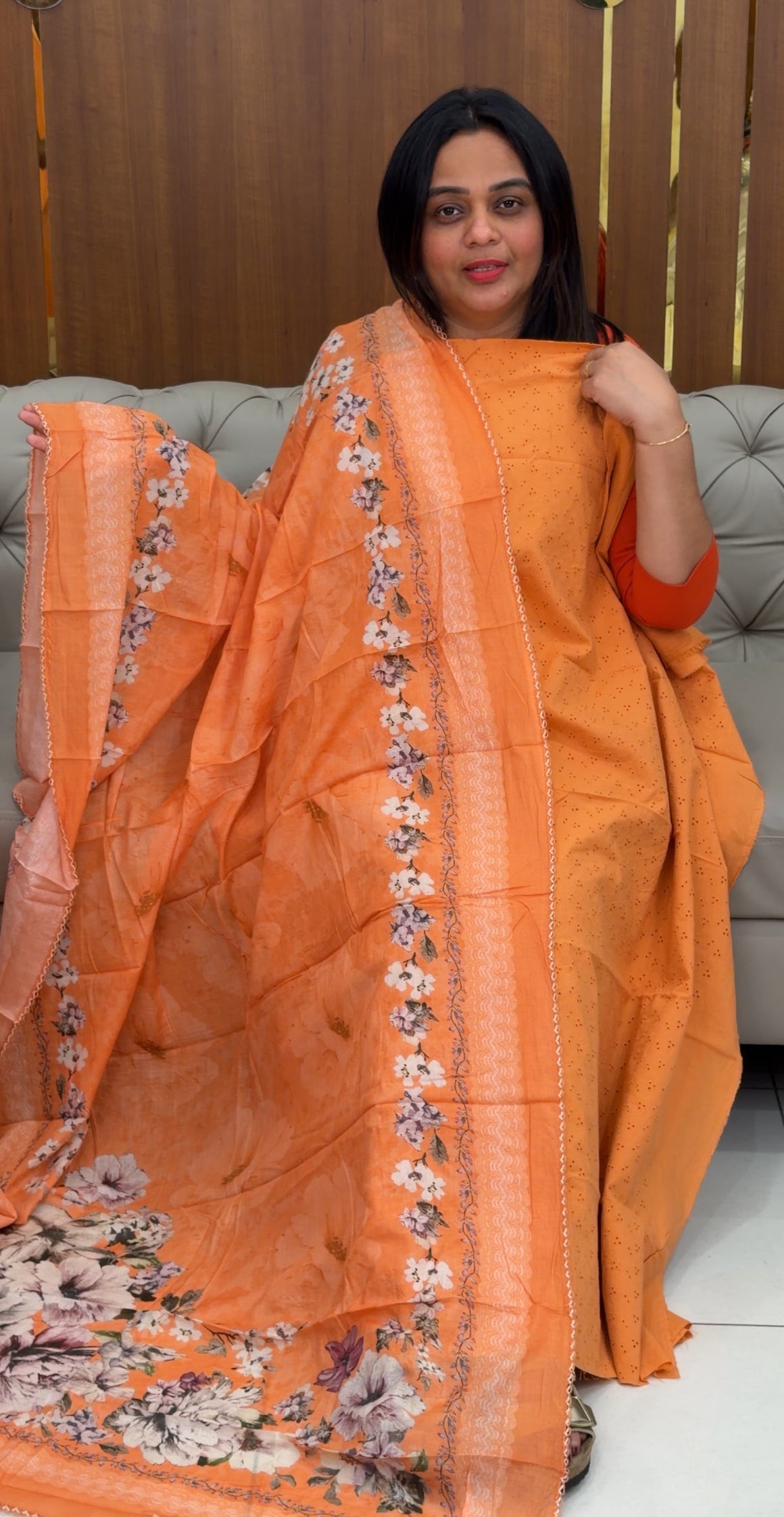 COTTON HAKOBA UNSTITCHED SALWAR SUITS - IHA 29667