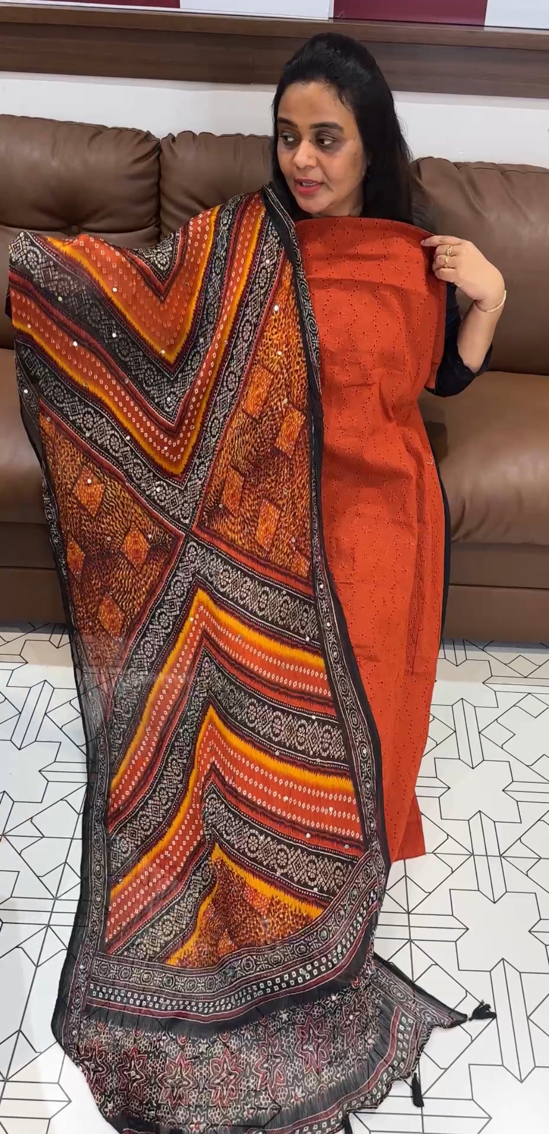 COTTON HAKOBA UNSTITCHED SALWAR SUITS - IHA 27916