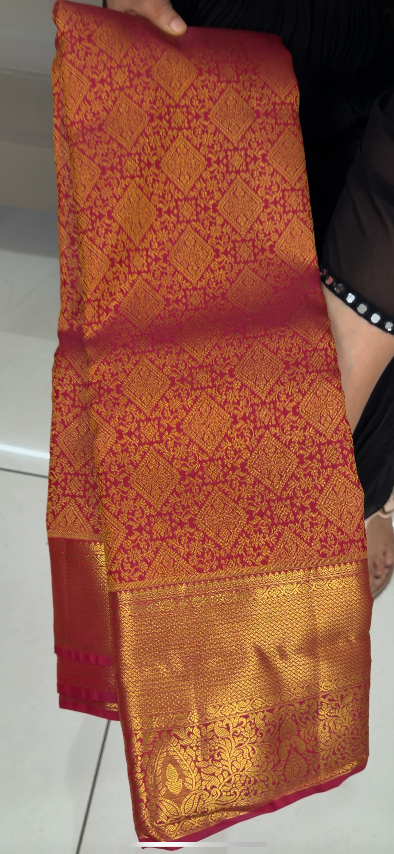 BROCADE KANCHIPURAM SAREES - IHA 29275