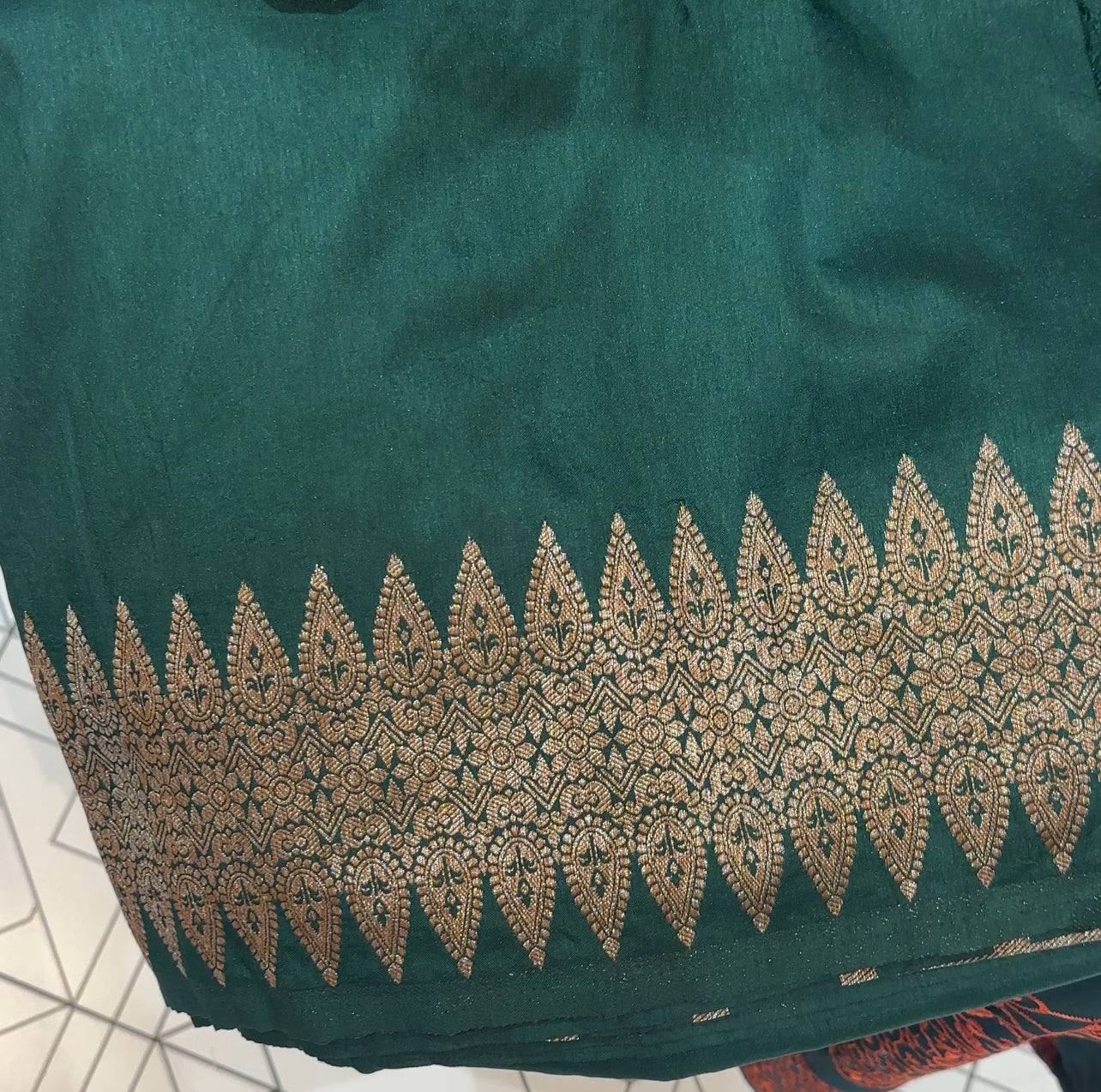 SEMI KATAN SAREES - IHA 26256