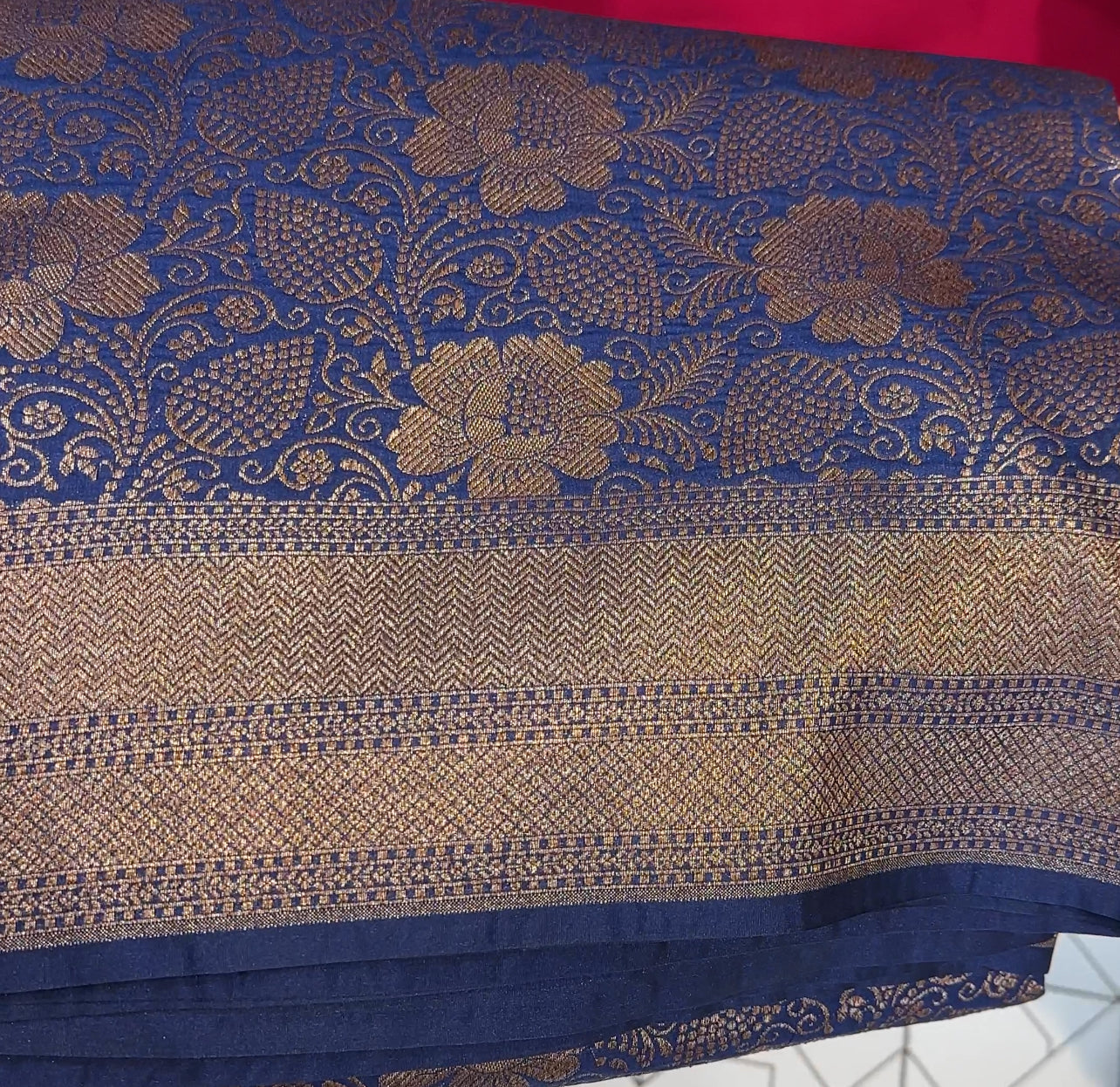 KATAN BANARASI SAREES - IHA 19187