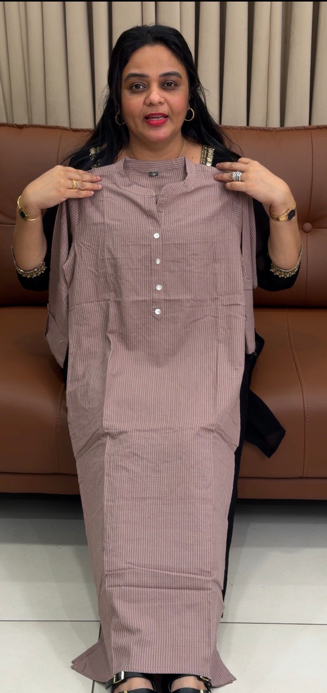KATHA COTTON TOPS  - IHA 34616
