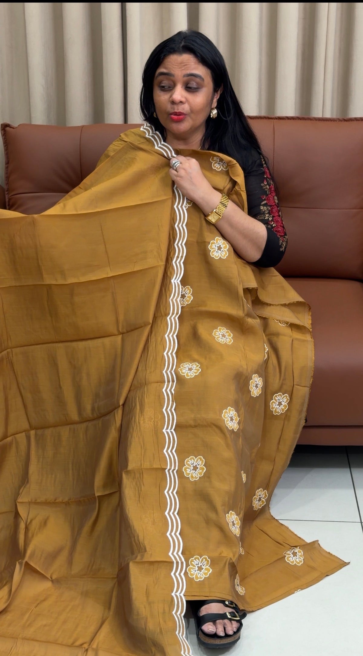 offer sales unstitched salwar suits - iha 35349