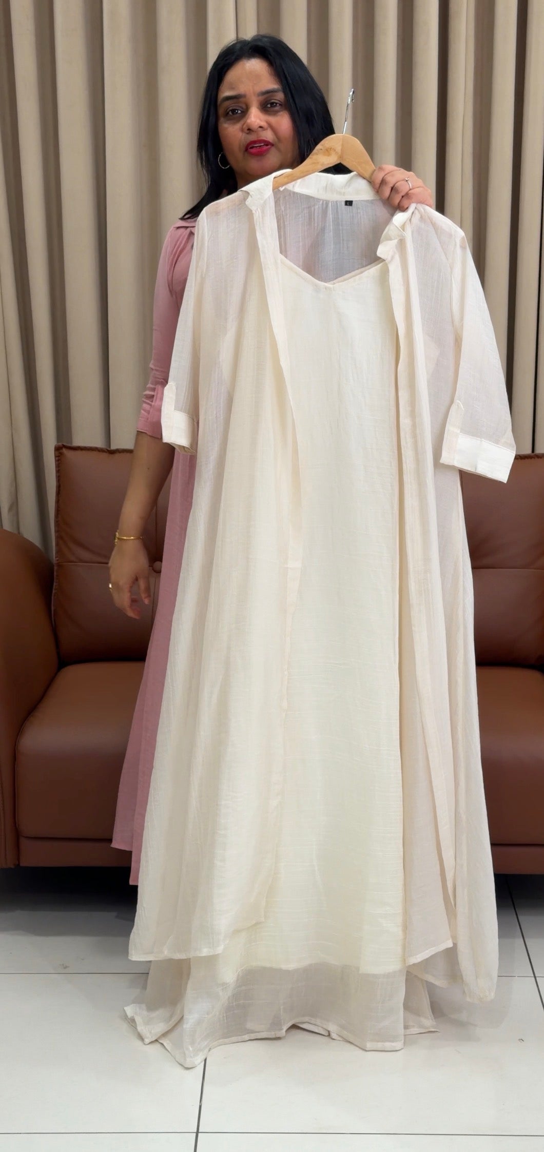 DESIGNER ALINE TOP AND JACKET - IHA 34230