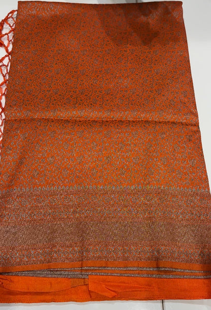 SEMI KATAN SAREE - IHA 19100