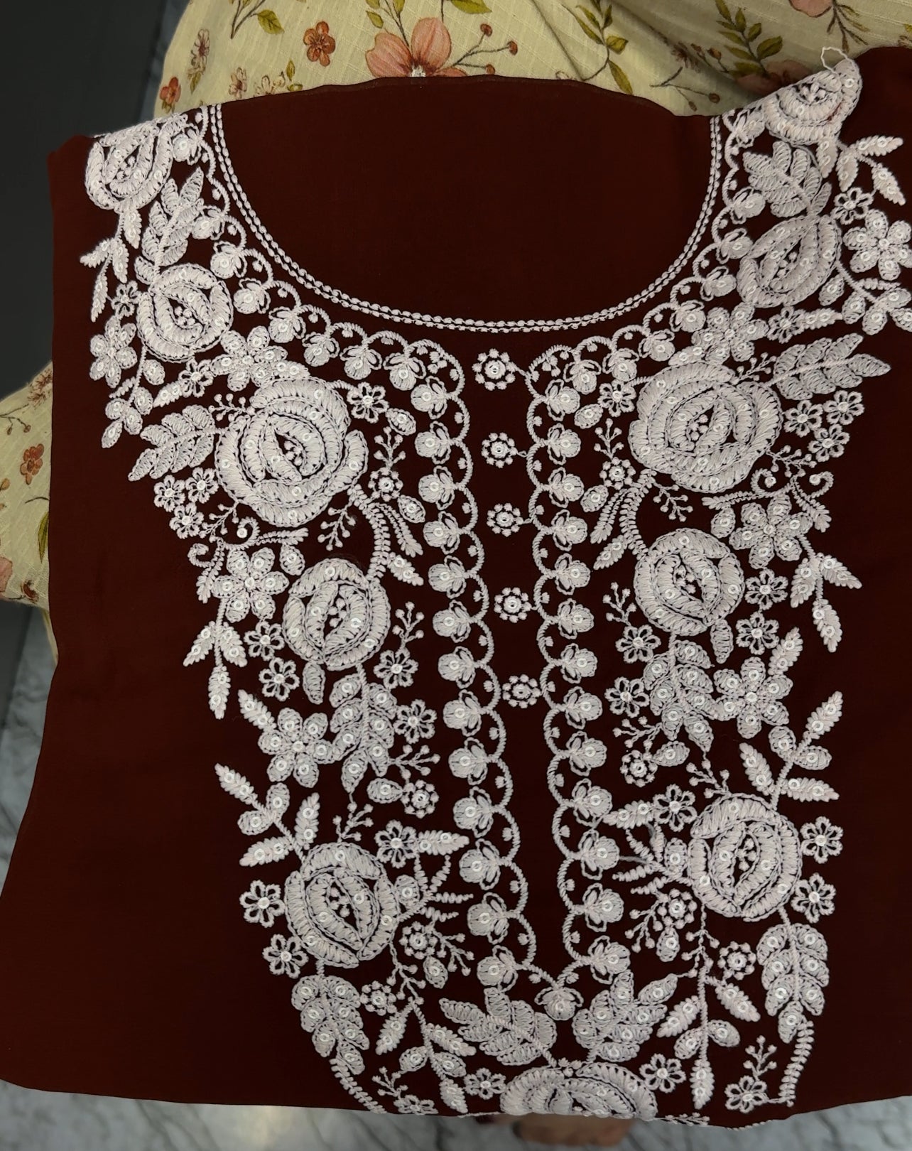 FAUX GEORGETTE UNSTITCHED SALWAR SUITS - IHA 26933