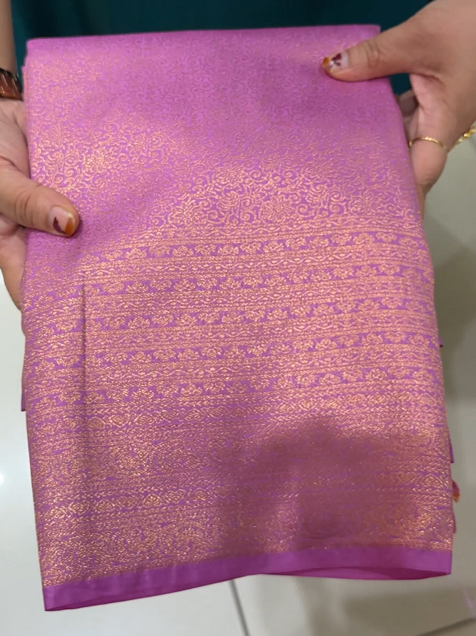 SEMI BROCADE SAREES - IHA 26093