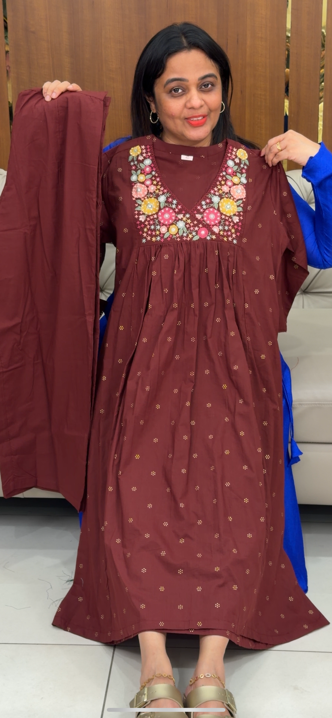 MUL COTTON TOP AND BOTTOM - IHA 29792