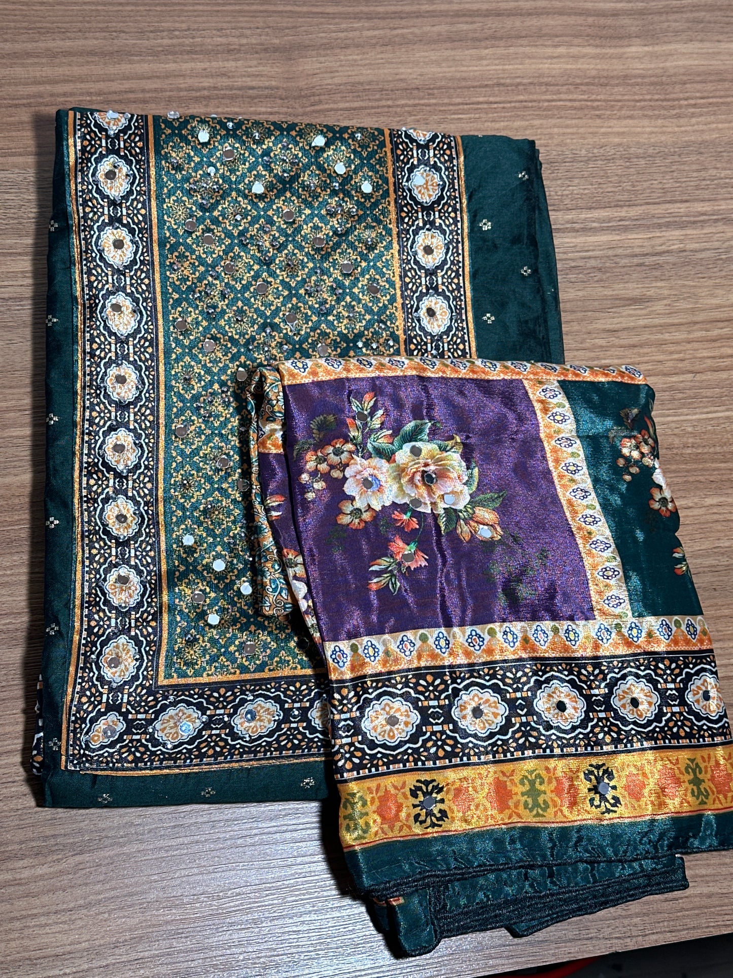 OFFER SALES UNSTITCHED SALWAR SUITS -  IHA 33674