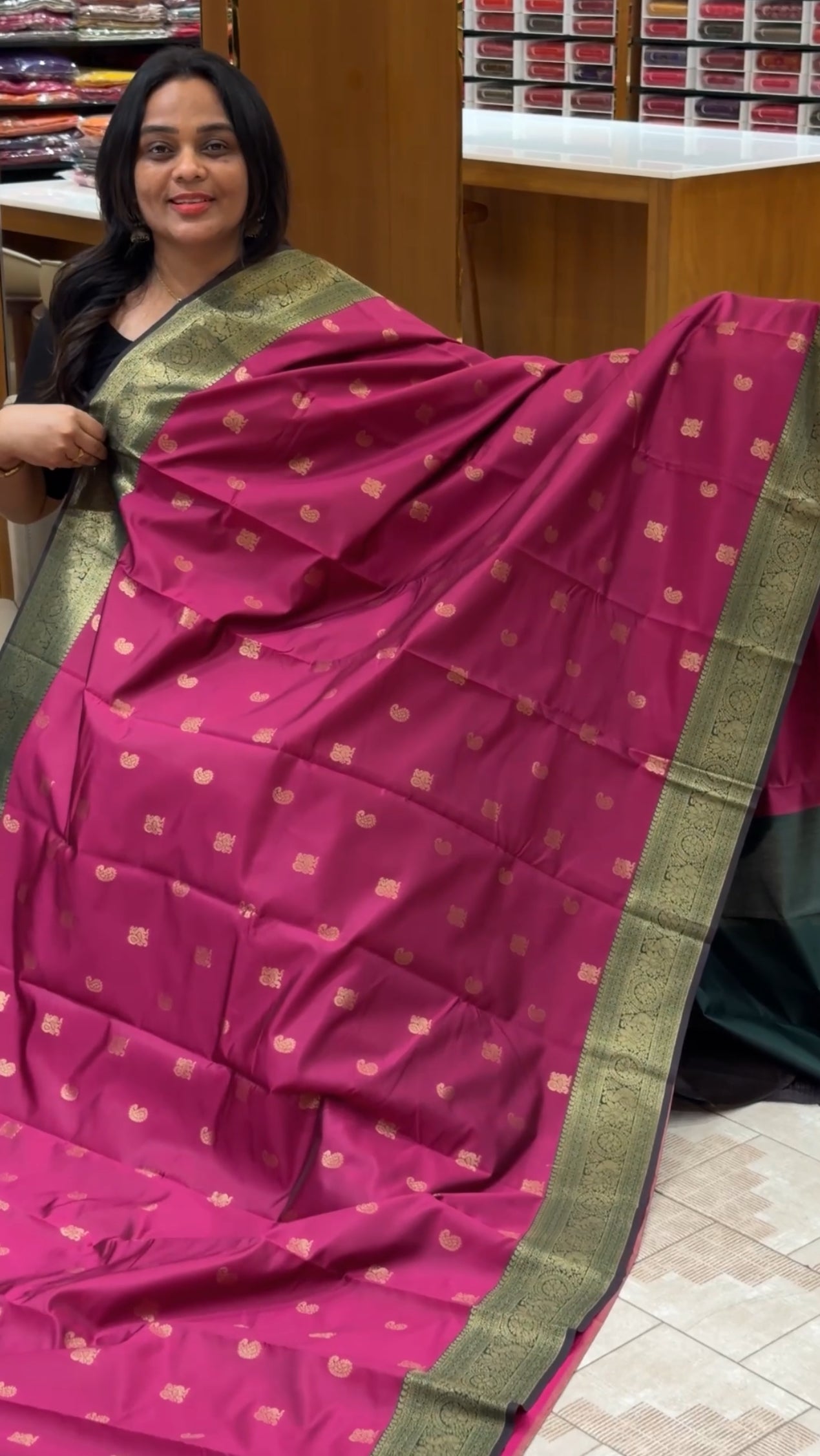 SEMI SILK SAREES - IHA 30241