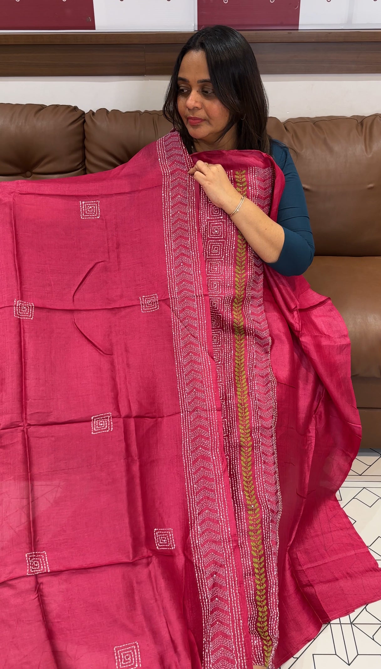 TUSSUR UNSTITCHED SALWAR SUITS  - IHA 27225