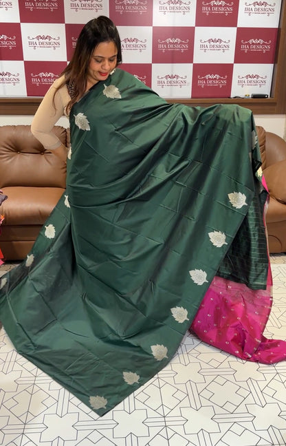 SEMI SOFT SILK SAREE - IHA 14770