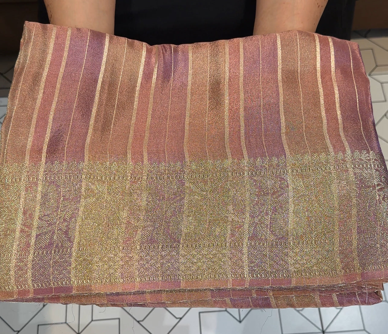 DESIGNER TISSUE SAREES - IHA 24005