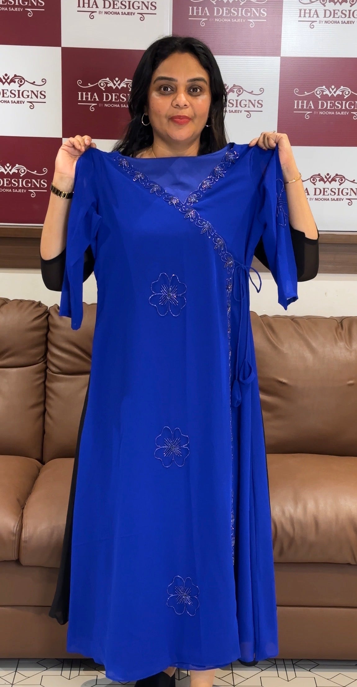 IHA'S IN-HOUSE HAND WORKED ALINE TOPS - IHA 31201