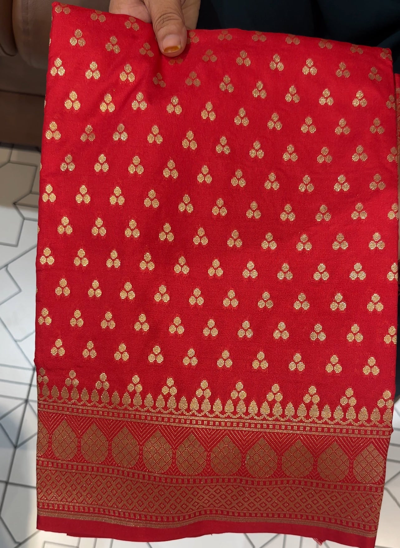 SEMI BANARASI SAREES - IHA 26731